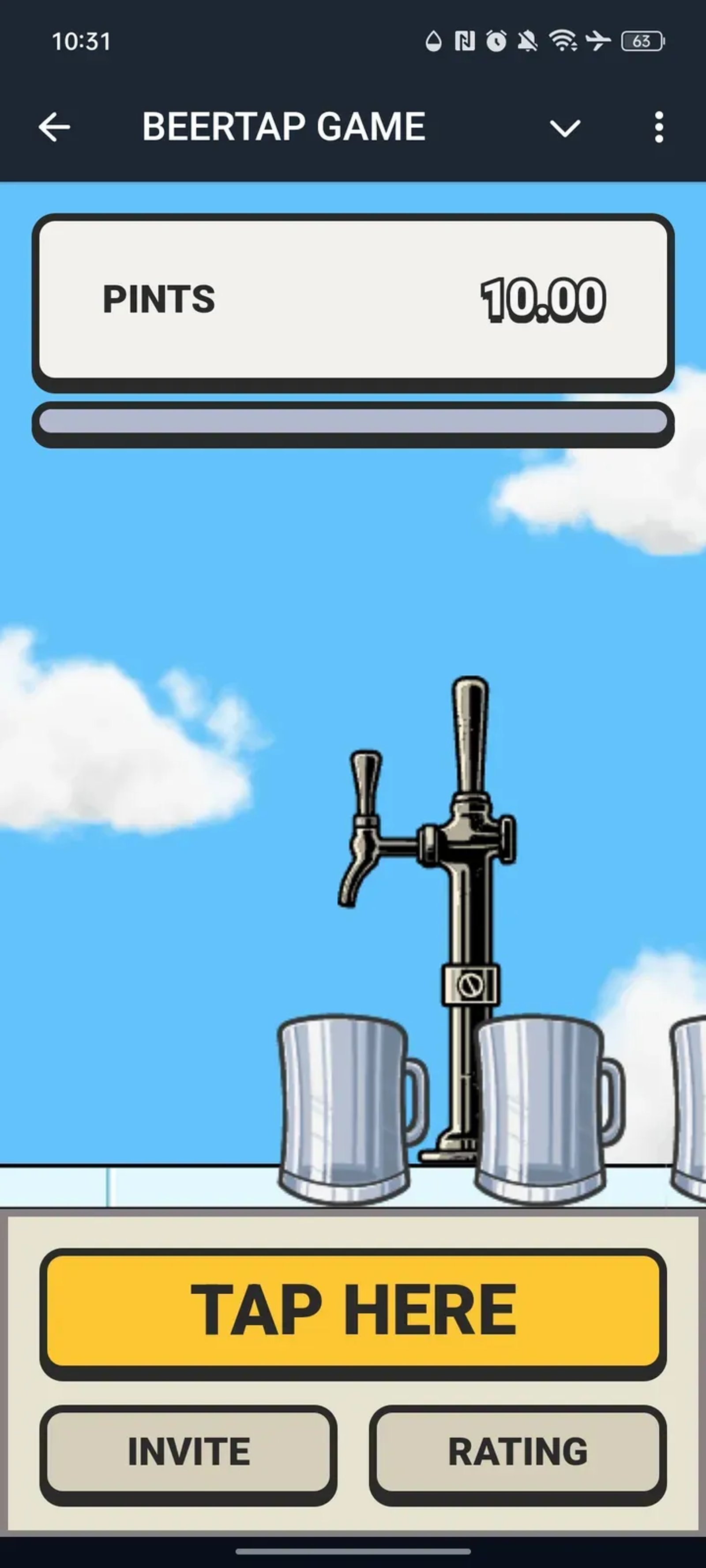 BEERTAP GAME в Телеграм — скриншот 2