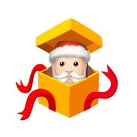 Secret Santa Party Logo Telegram