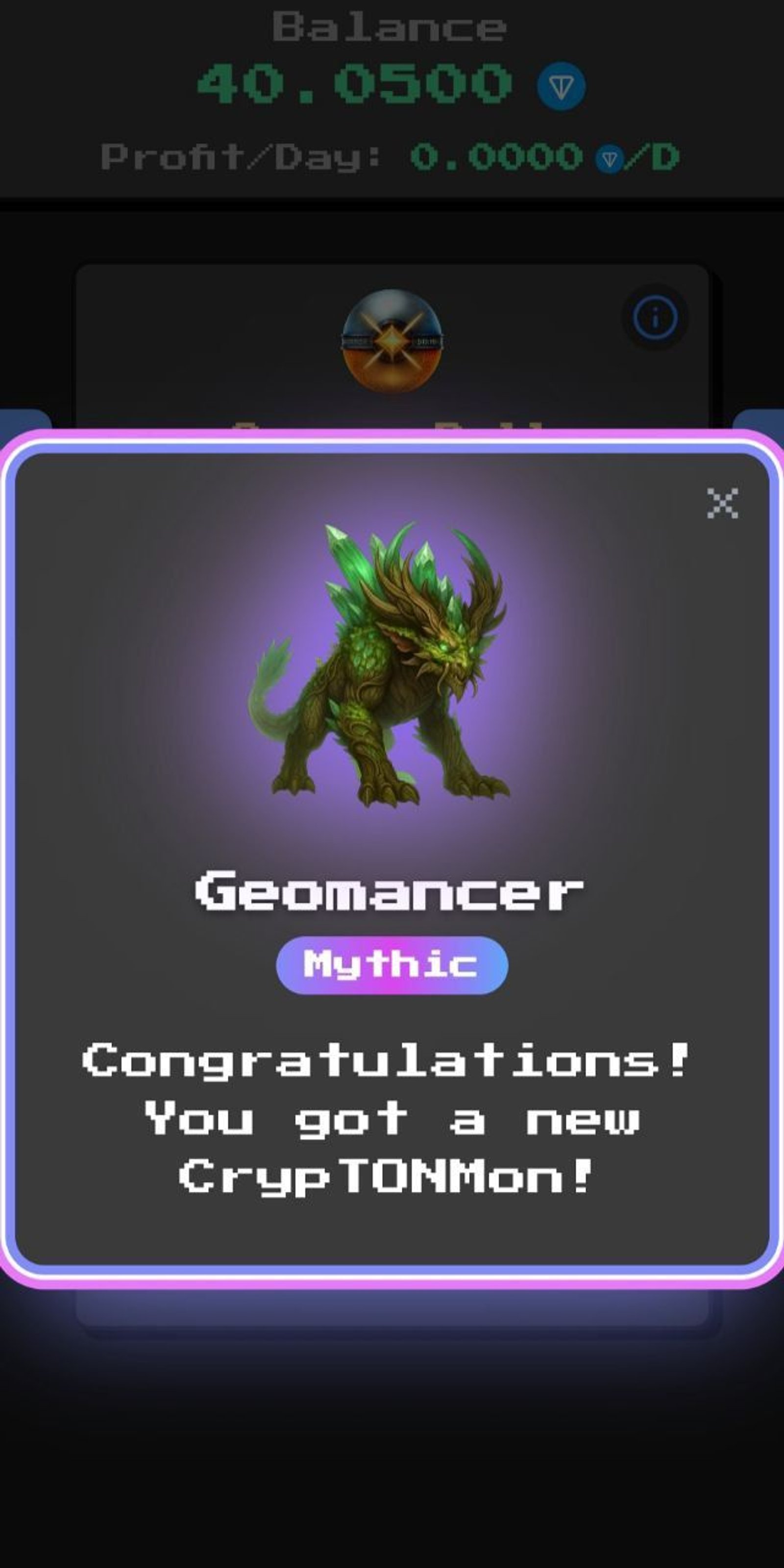 CrypTONMon Telegram Screenshot 3