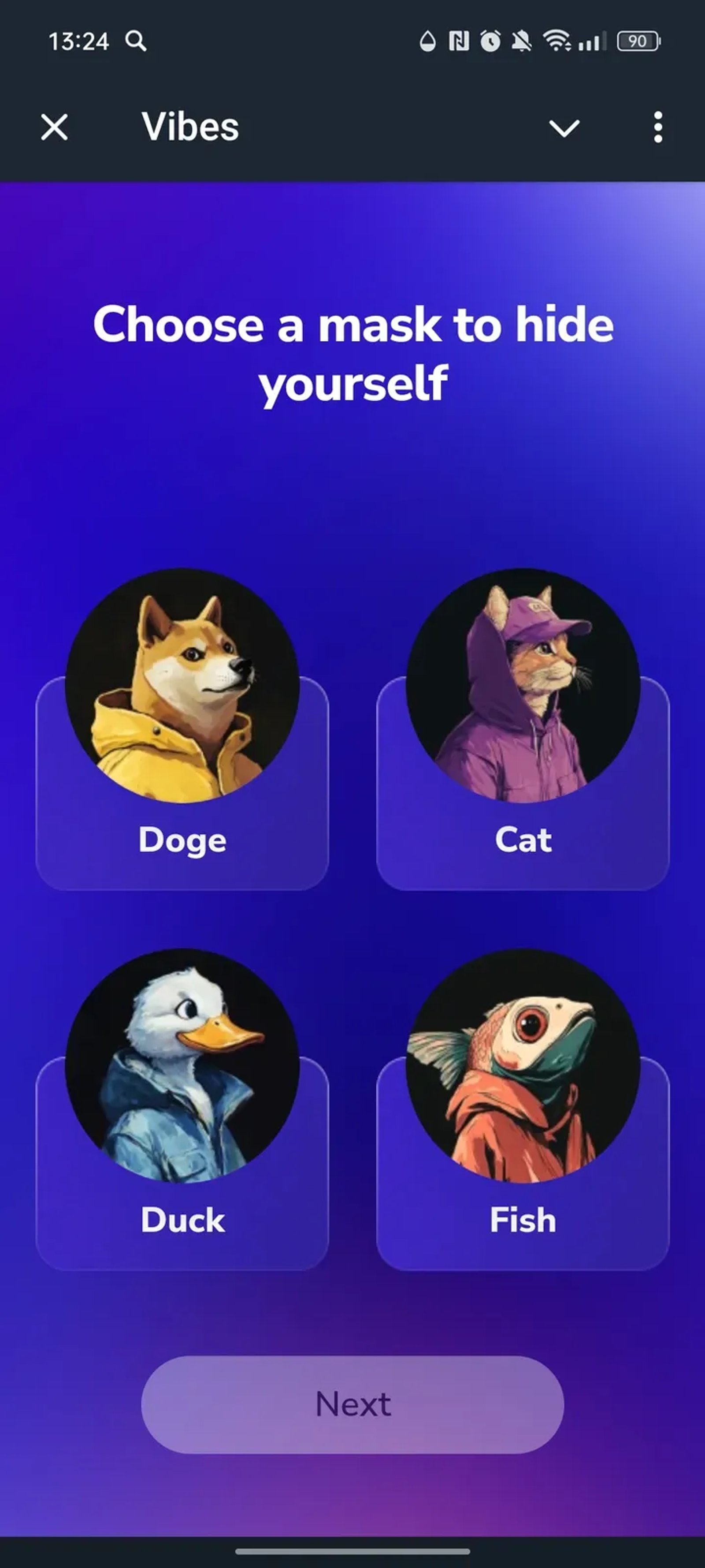 Vibes Telegram Screenshot 2