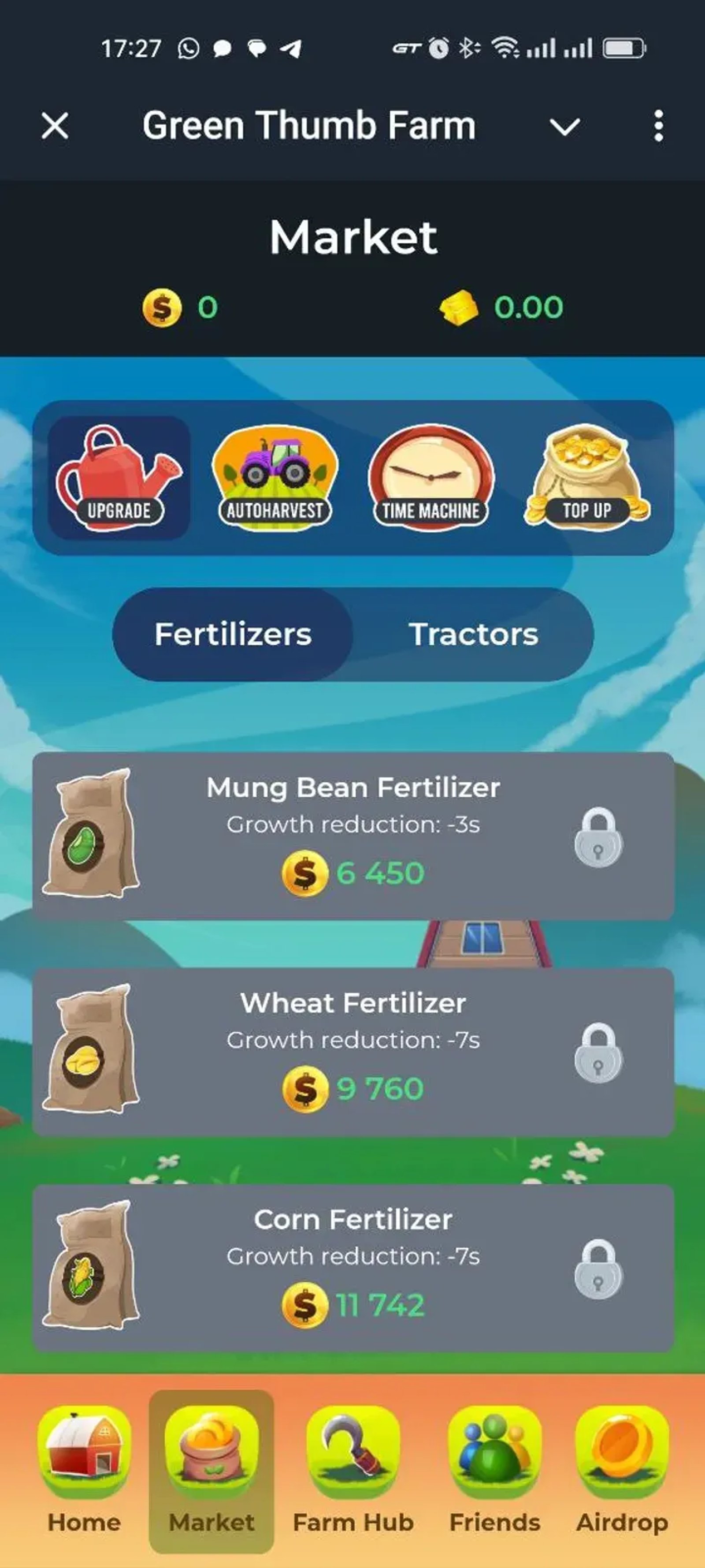 Green Thumb Farm в Телеграм — скриншот 2