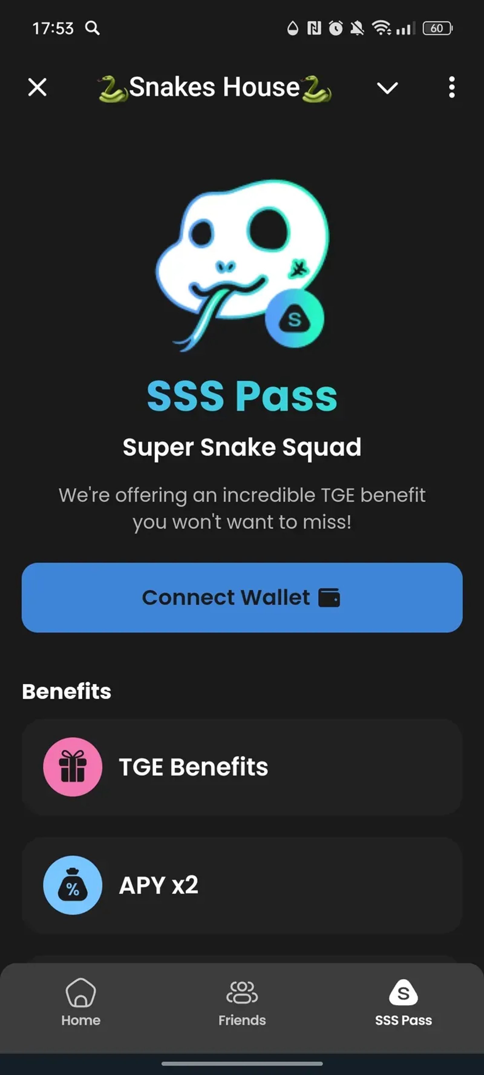 Blue Snakes в Телеграм — скриншот 3