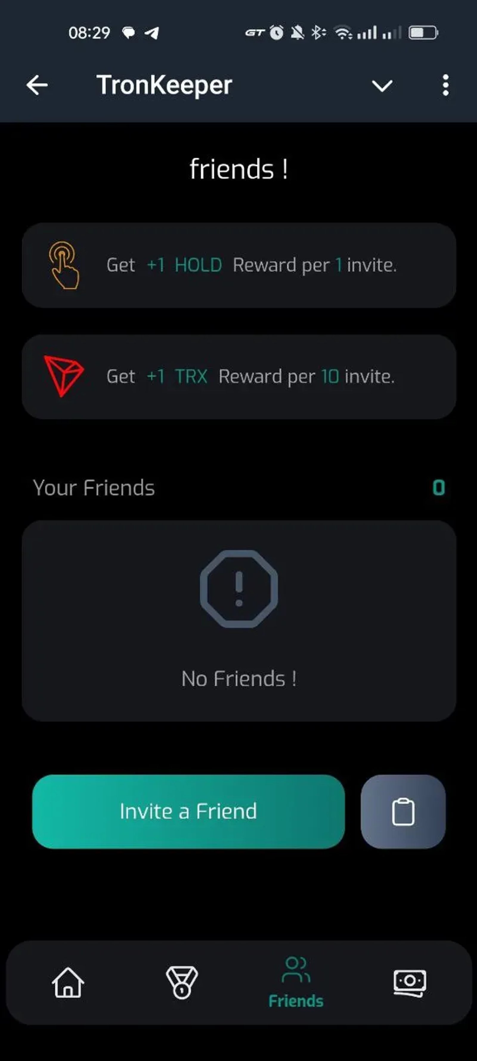 TronKeeper в Телеграм — скриншот 5
