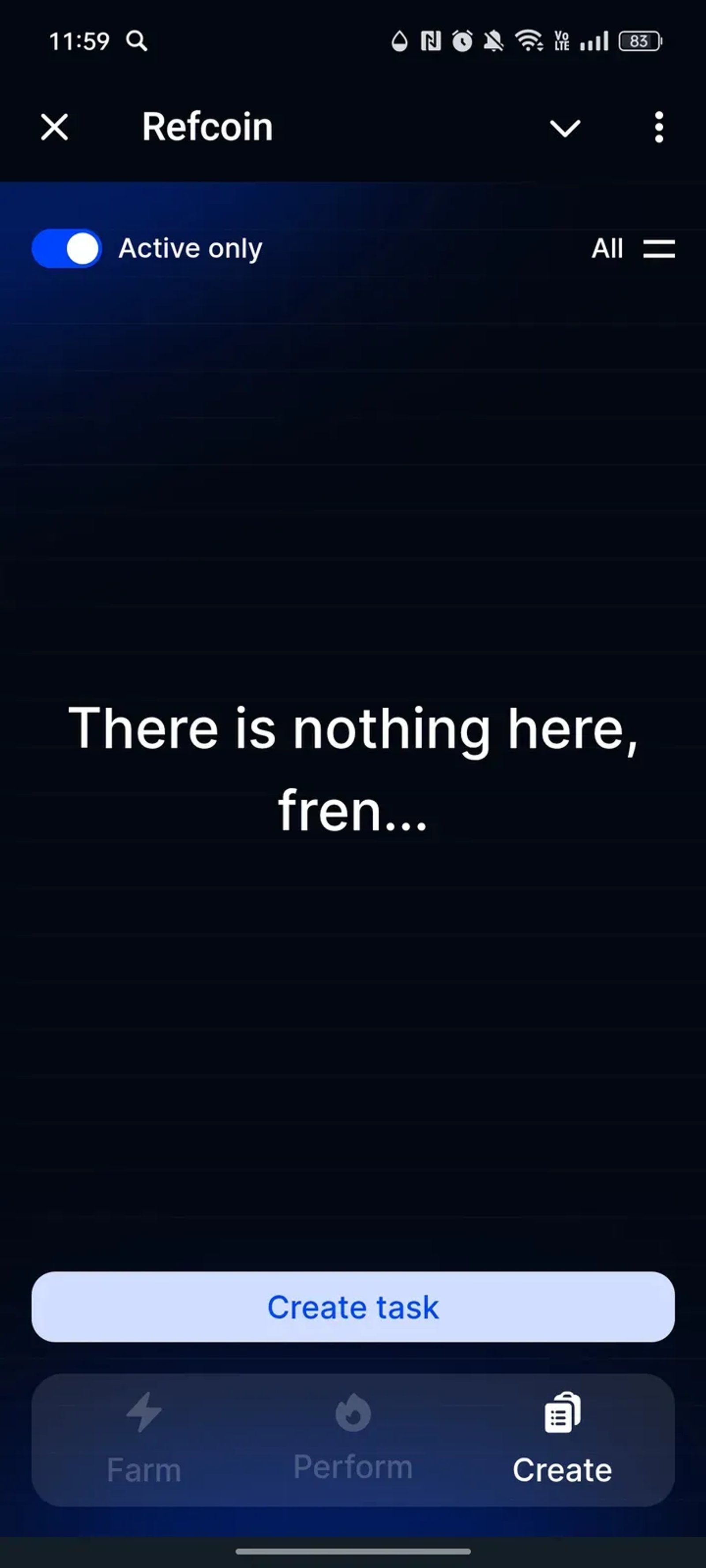 Refcoin в Телеграм — скриншот 3