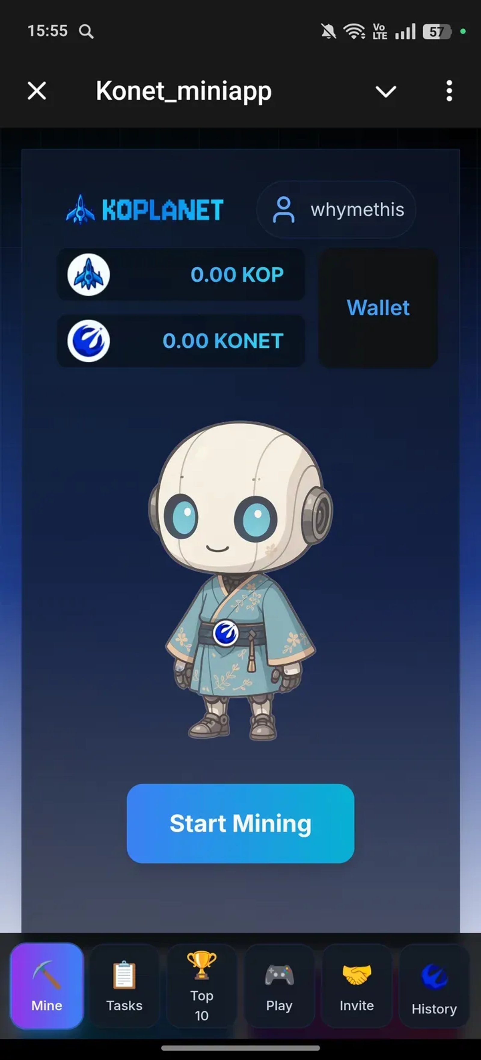 Konet_miniapp Telegram Screenshot 1