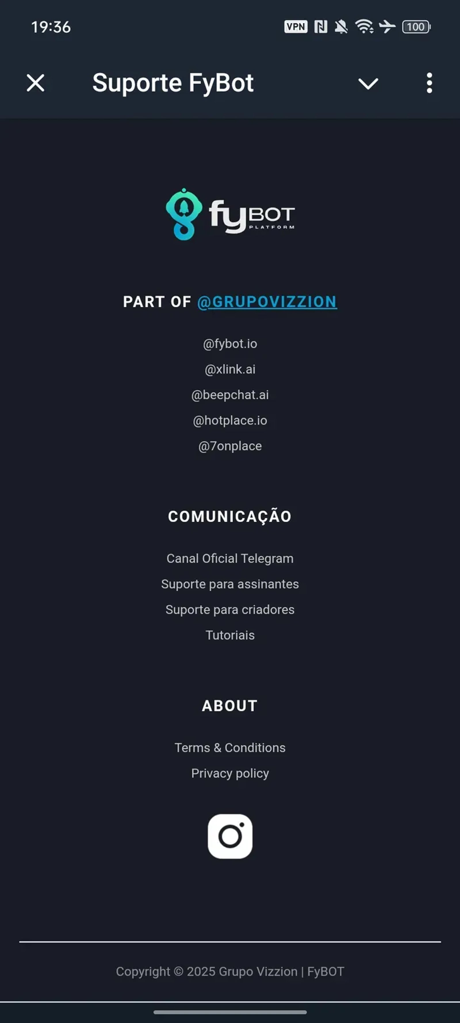 Suporte FyBot Telegram Screenshot 4