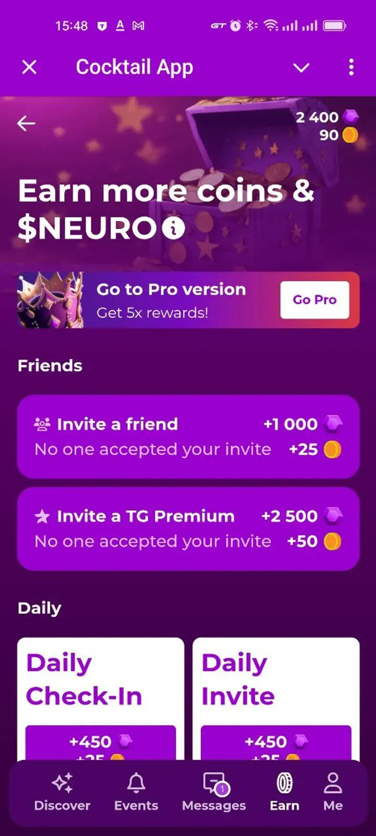 Cocktail App Telegram Screenshot 7