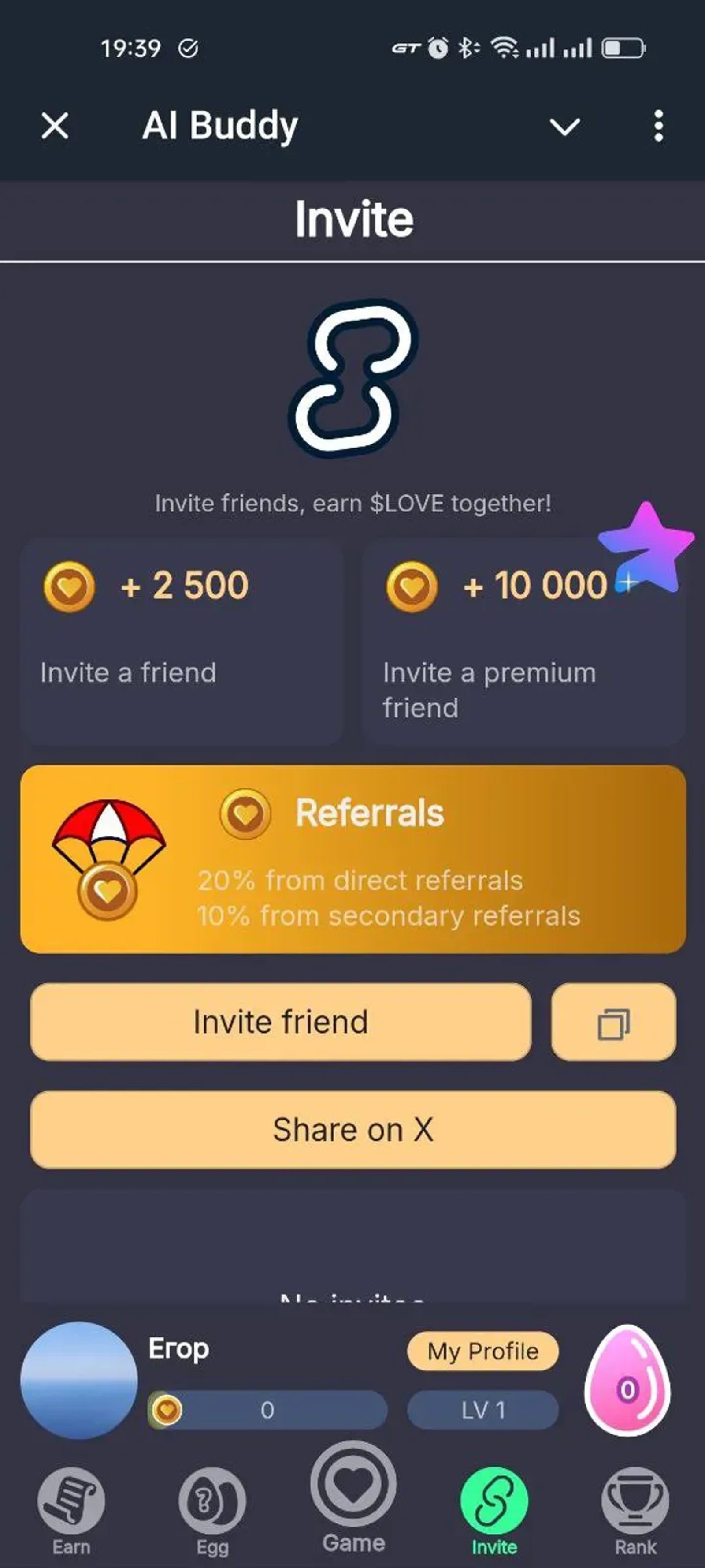 AI Buddy в Телеграм — скриншот 4