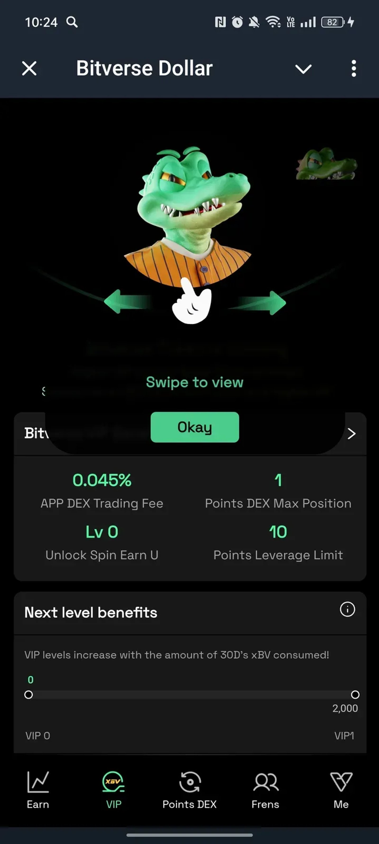 Bitverse Dollar в Телеграм — скриншот 2