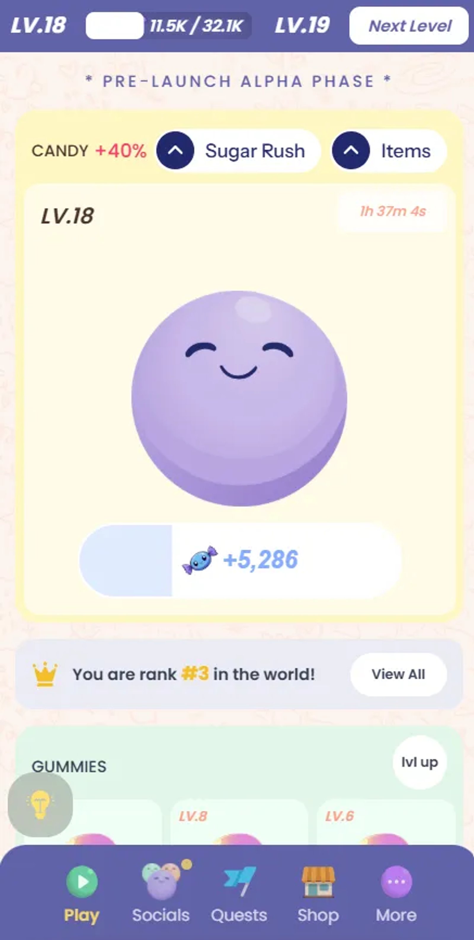 Candy Quest в Телеграм — скриншот 2