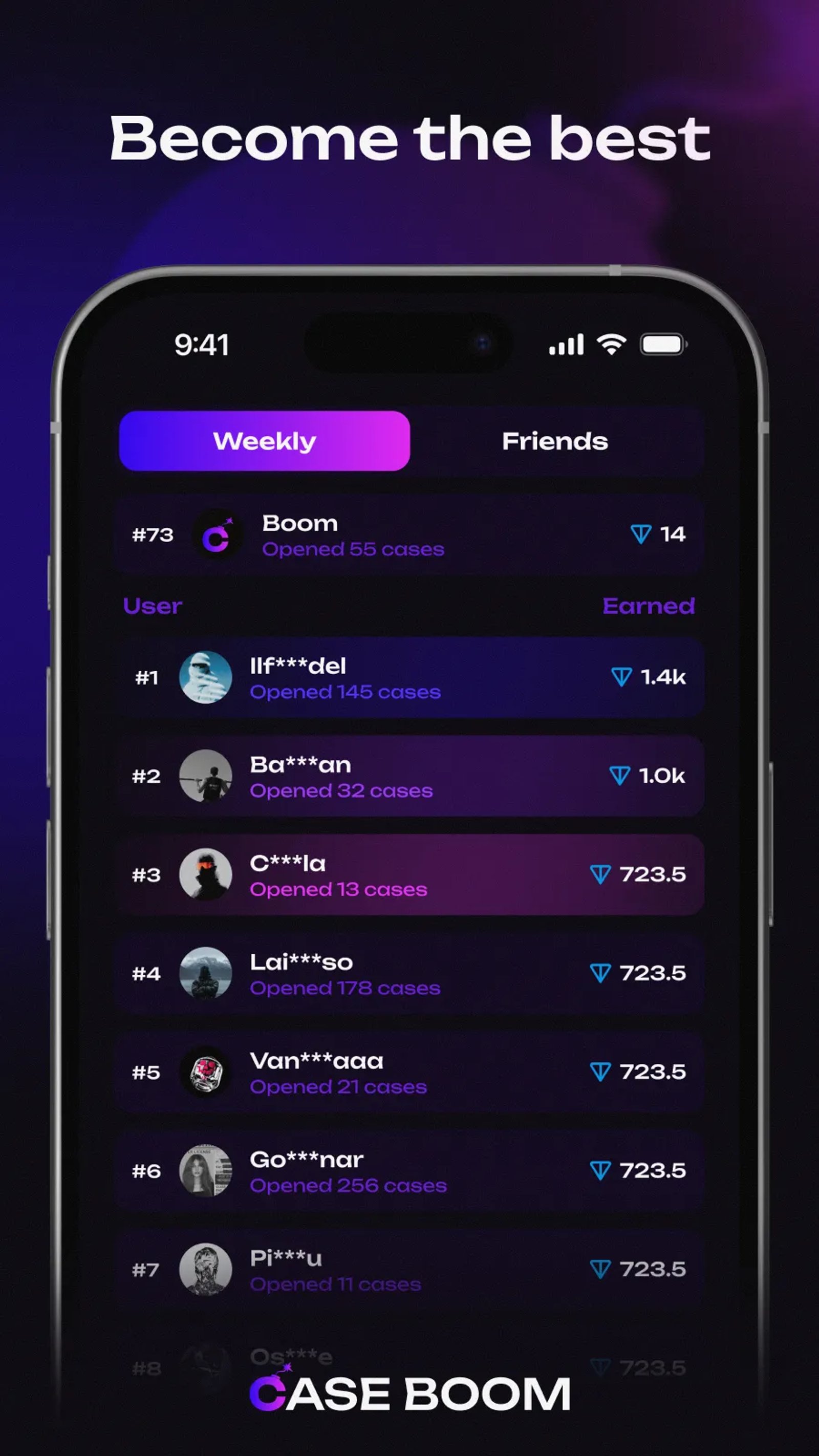 Case Boom Bot в Телеграм — скриншот 4