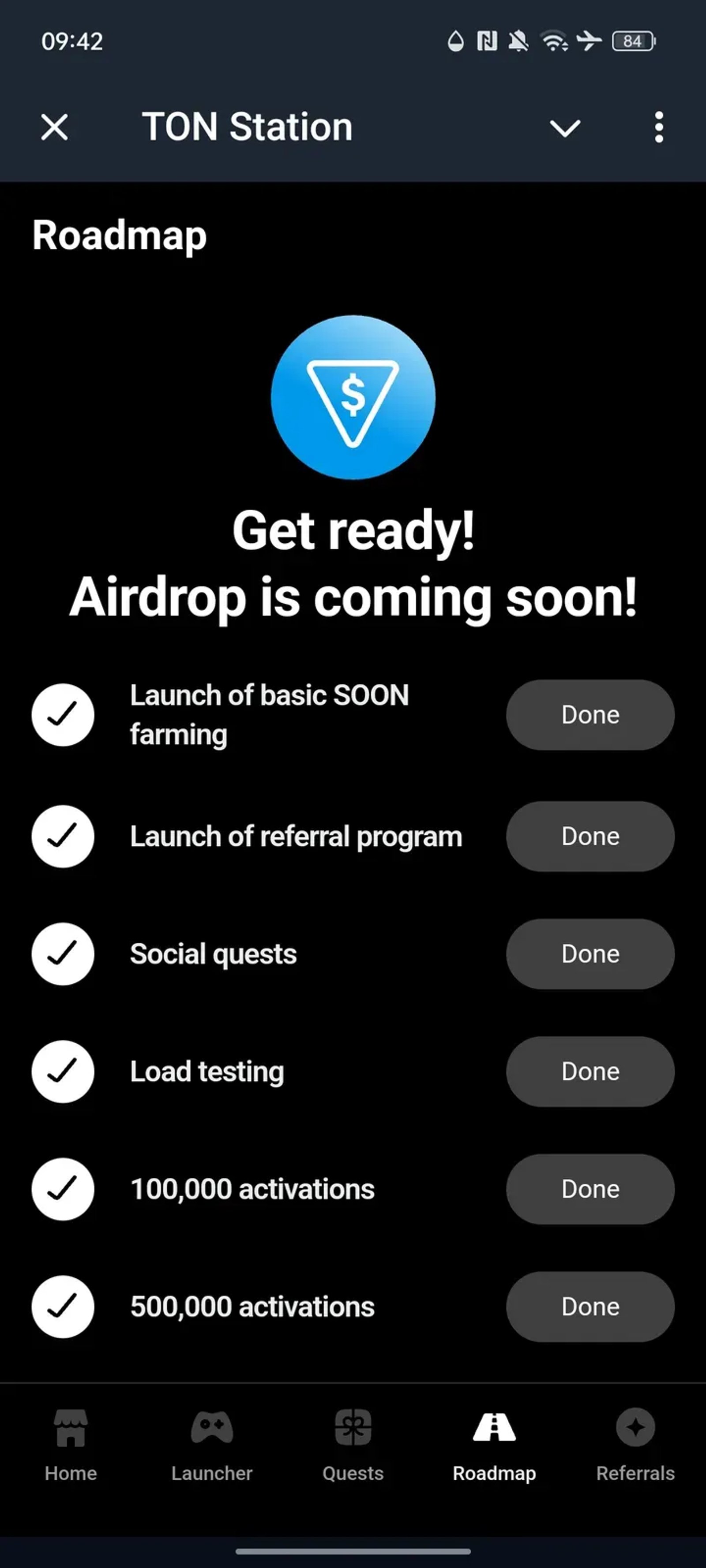TON Station APP в Телеграм — скриншот 4