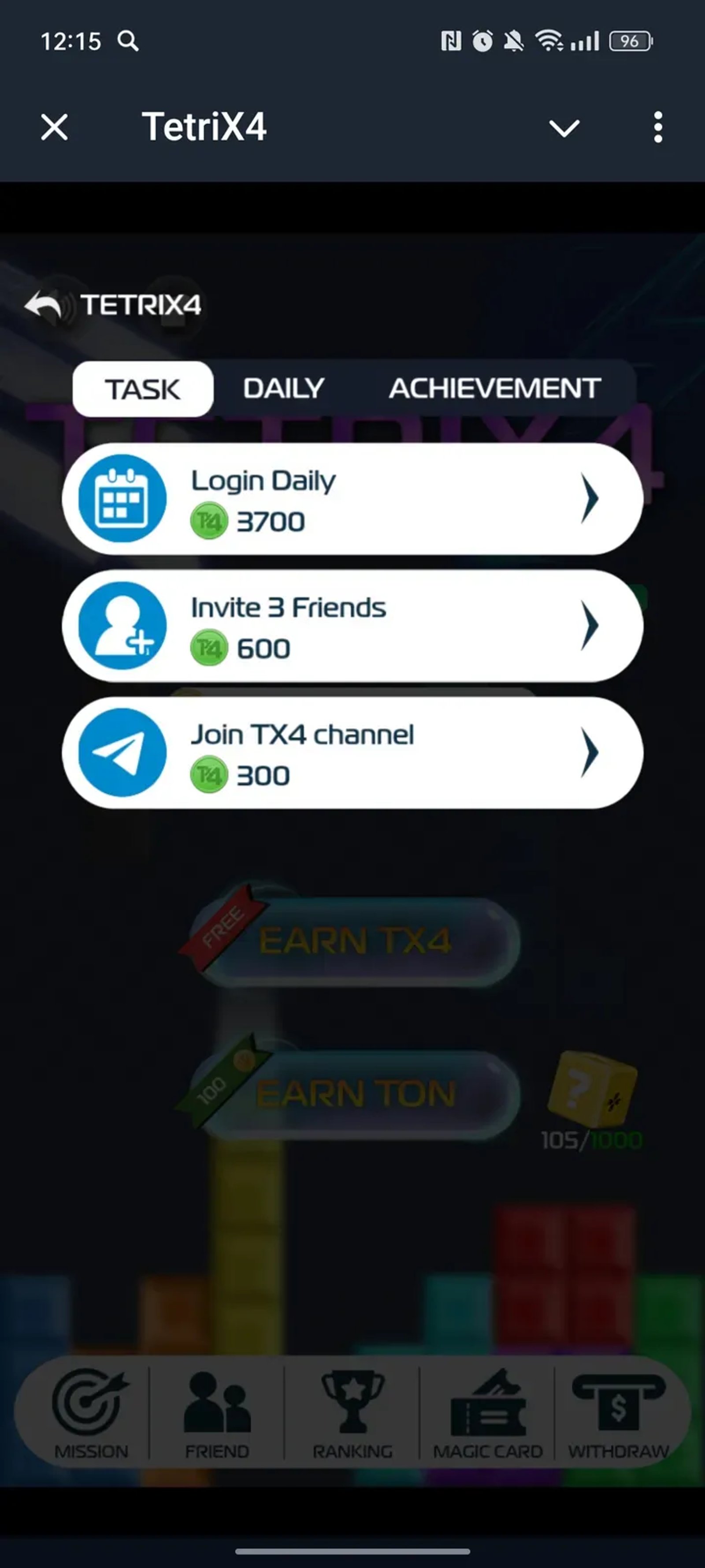 TetriX4 в Телеграм — скриншот 2