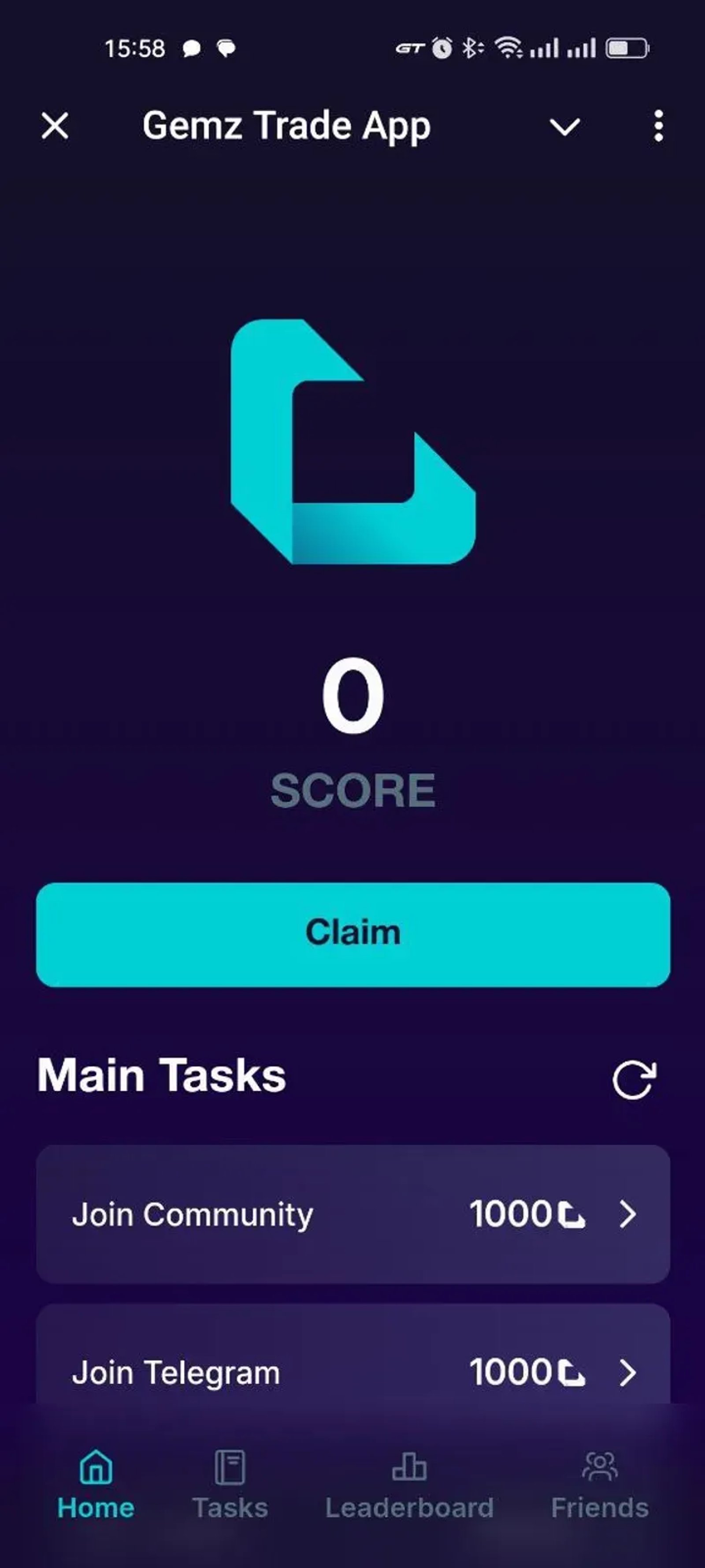 Gemz Trade App в Телеграм — скриншот 2