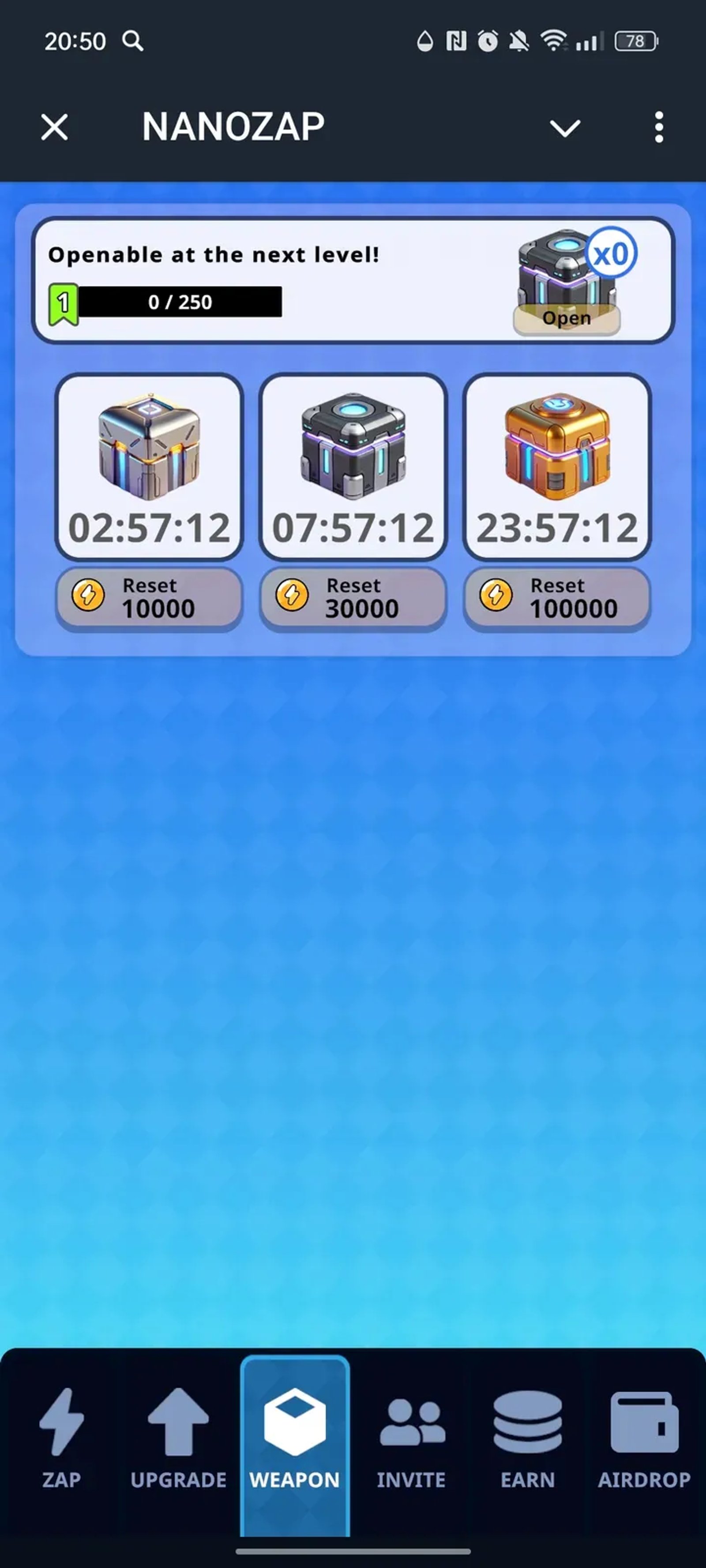 NANOZAP в Телеграм — скриншот 3