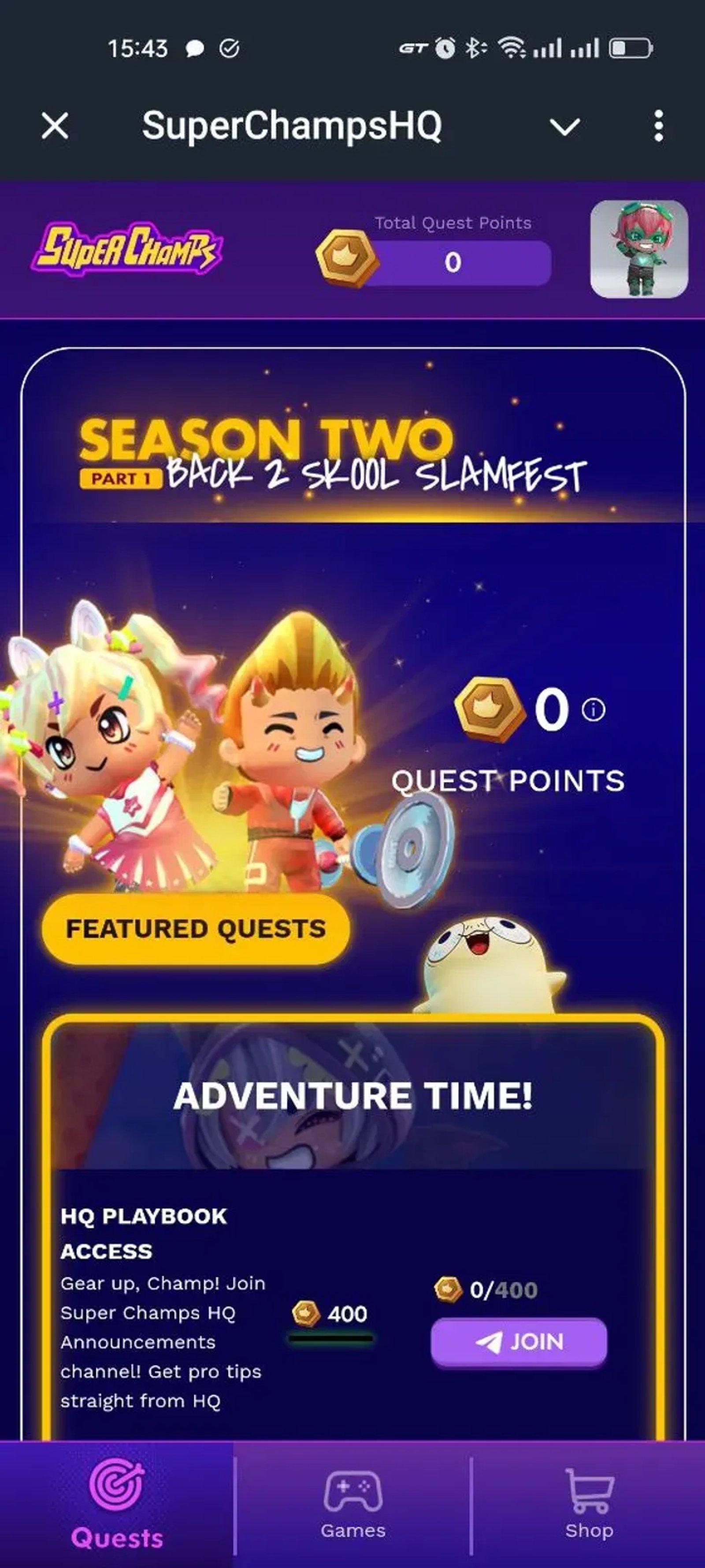 SuperChampsHQ в Телеграм — скриншот 6