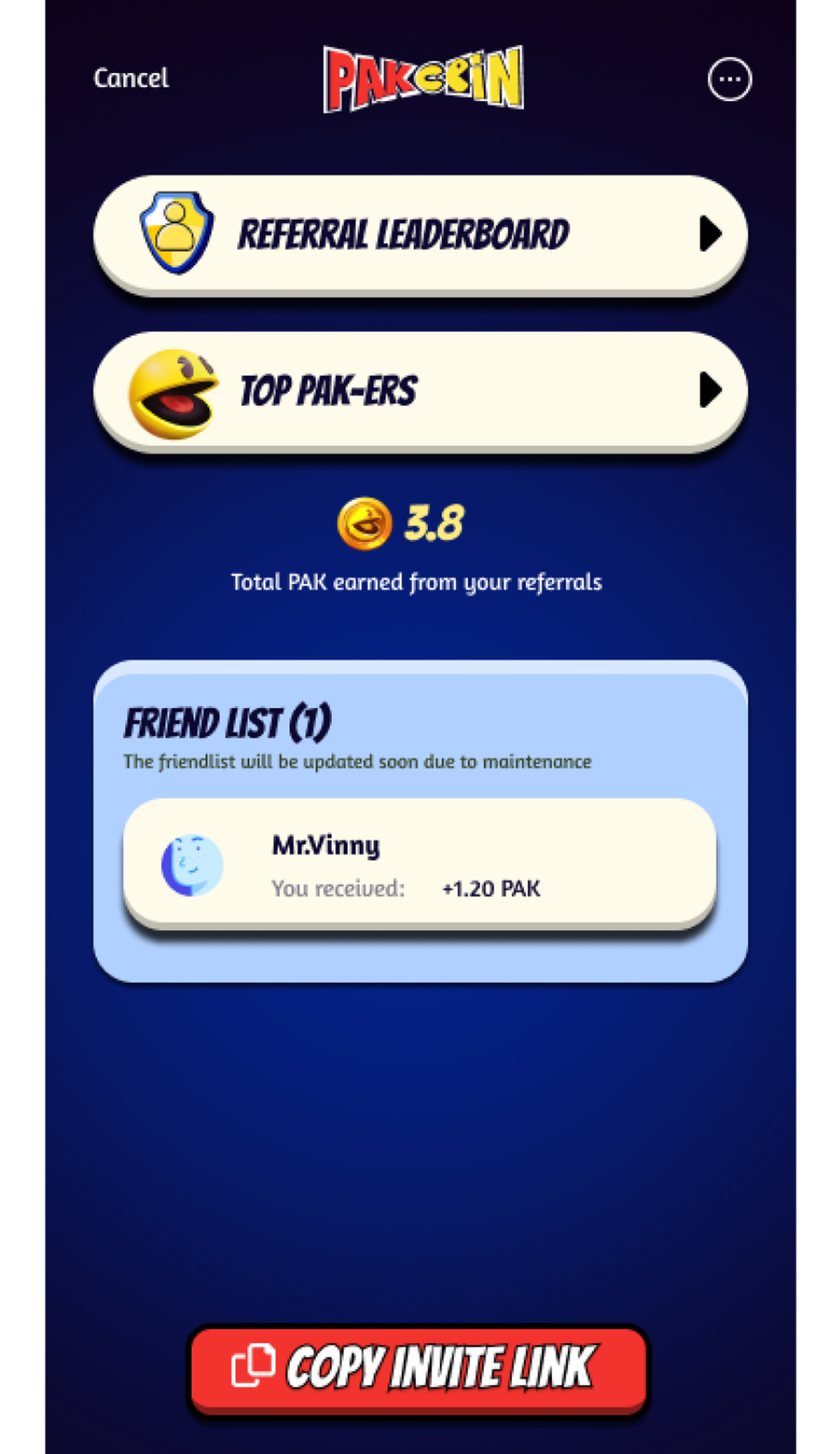 PAKCOIN KOMBAT в Телеграм — скриншот 5