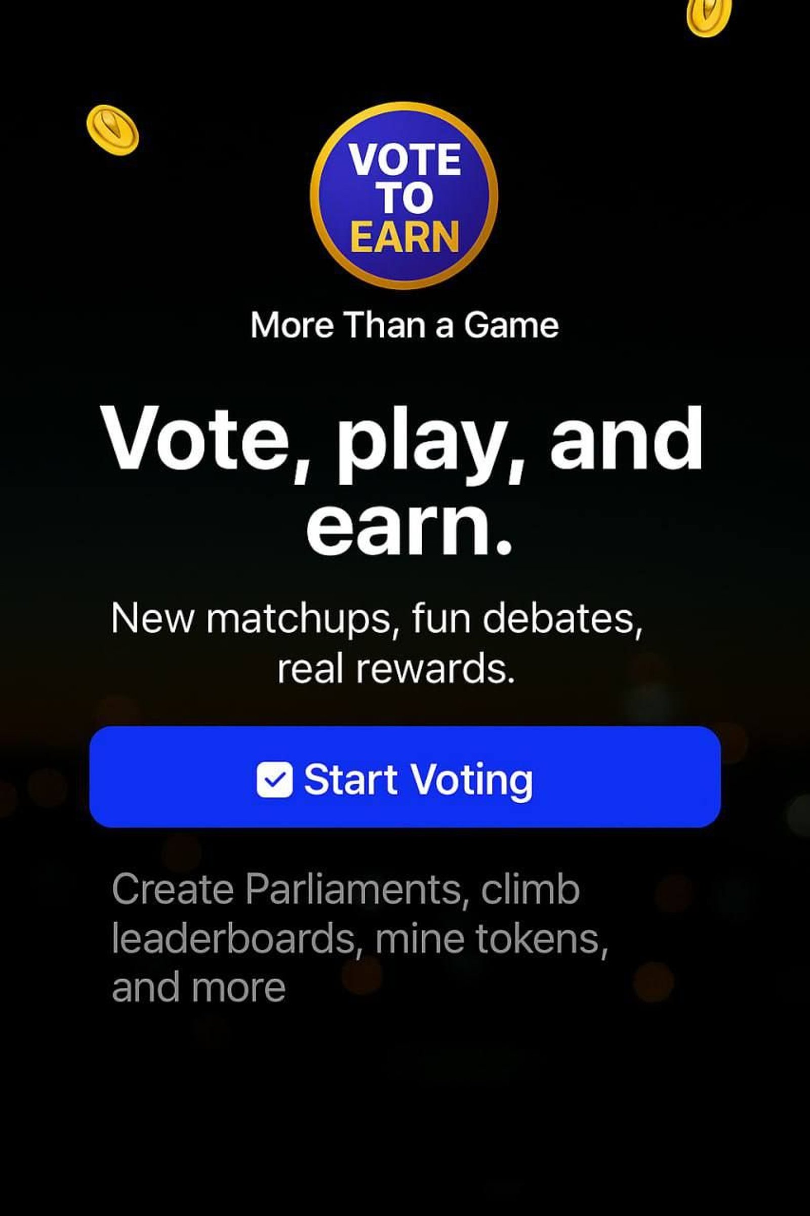 Vote To Earn Telegram Screenshot 1