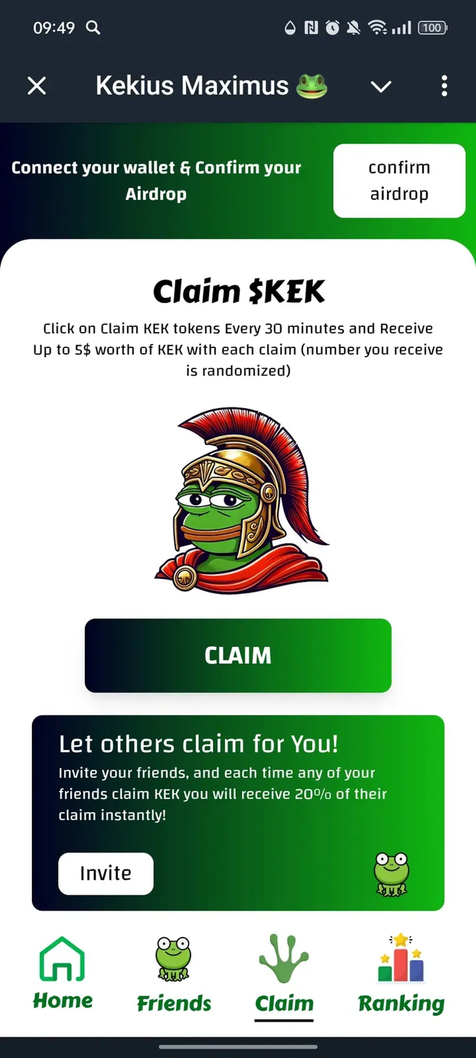 Kekius Maximus 🐸 в Телеграм — скриншот 3