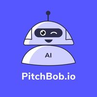 PitchBob.io Logo Telegram