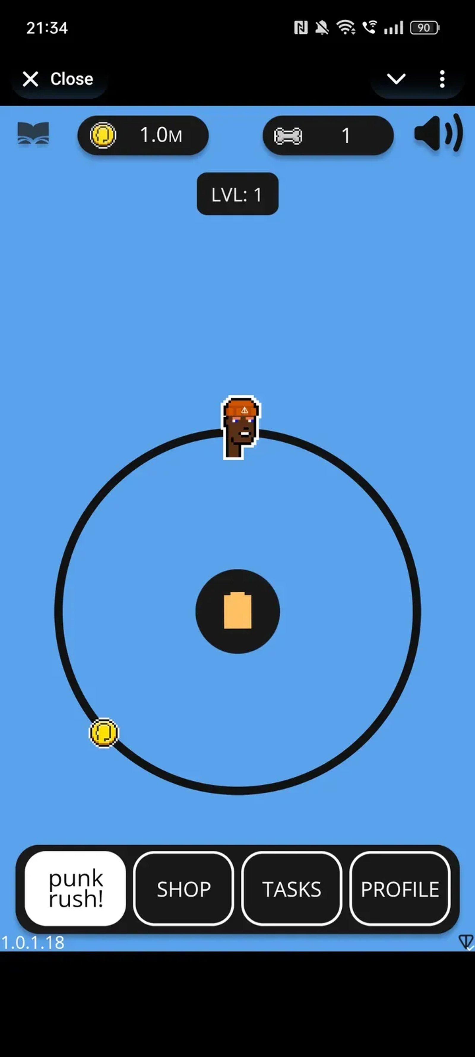 Punk Rush Game Telegram Screenshot 1