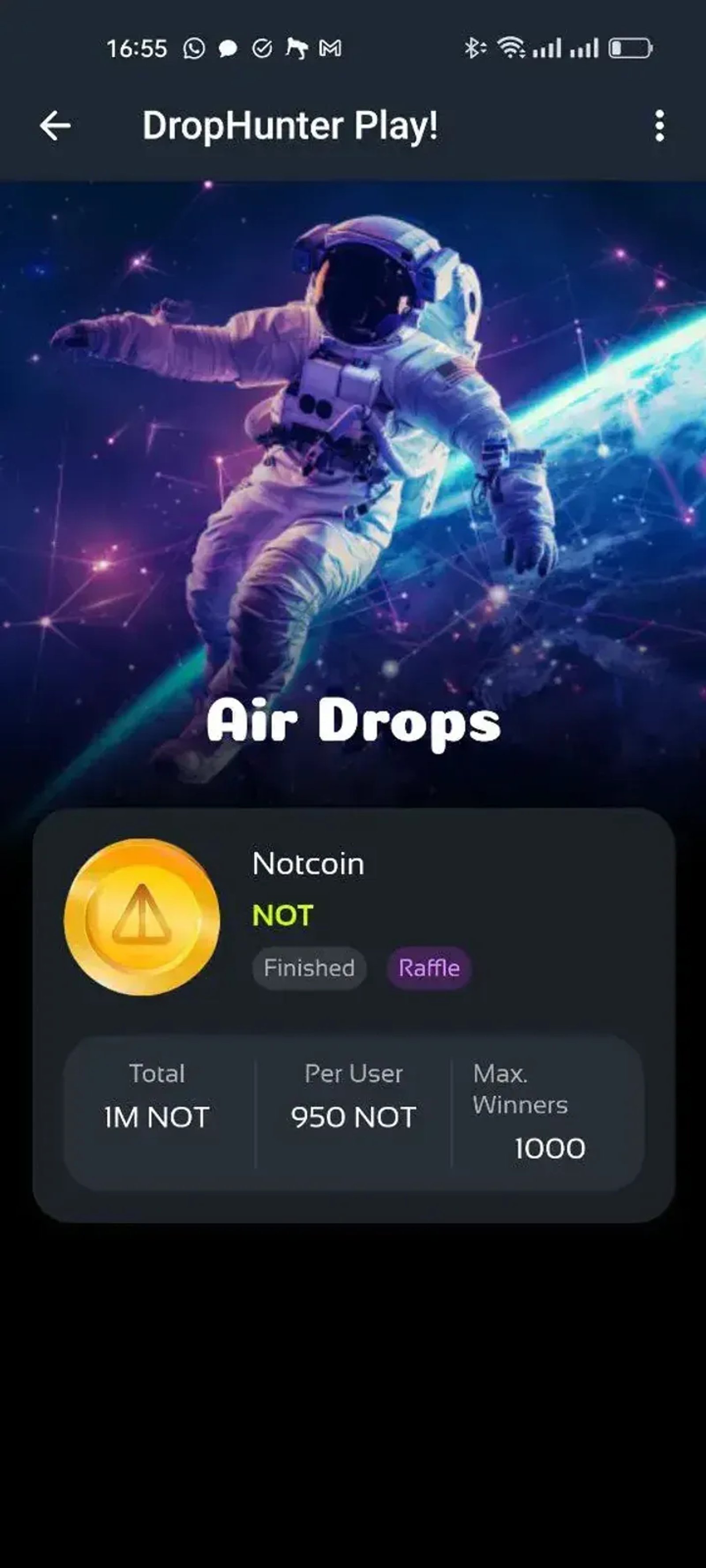 DropHunter Play! Telegram Screenshot 3