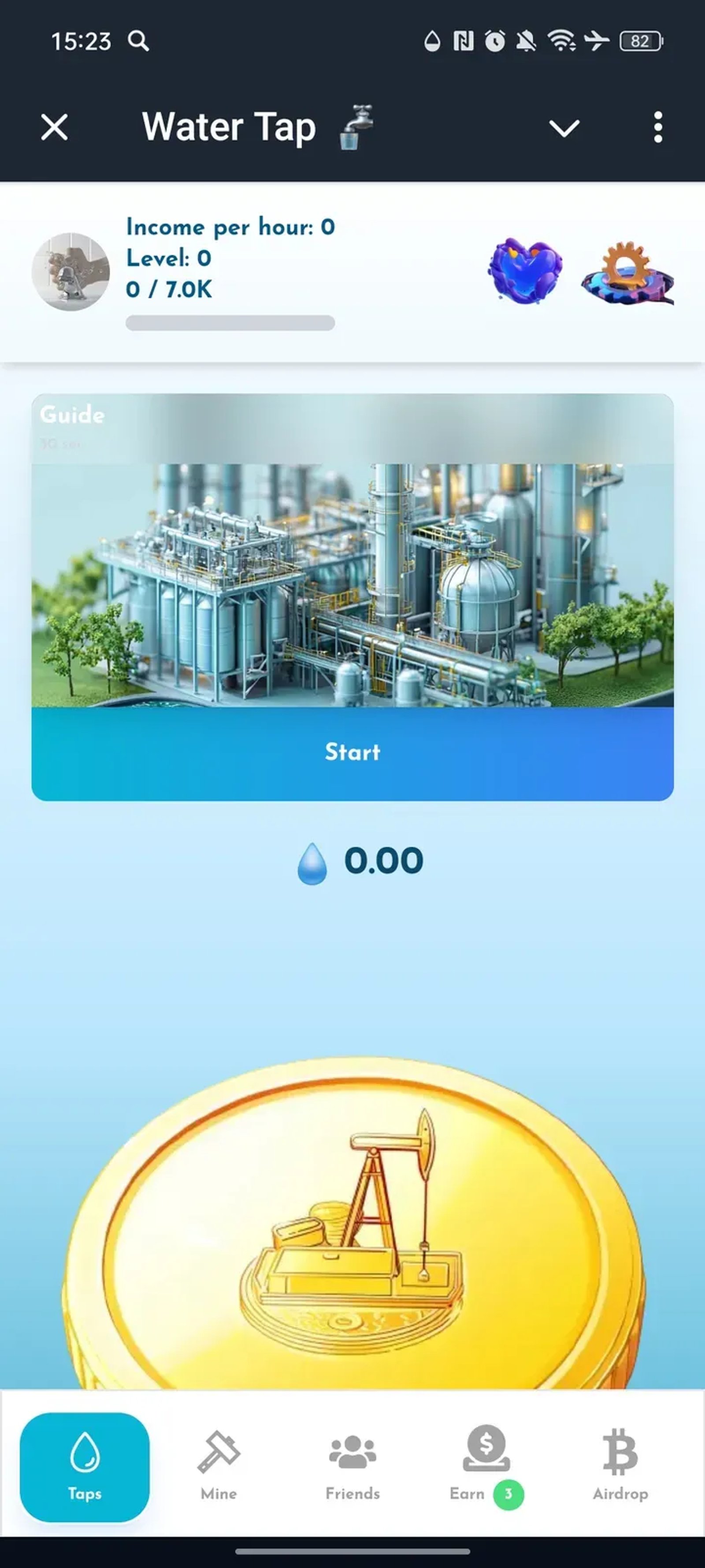 Water Tap 🚰 в Телеграм — скриншот 1