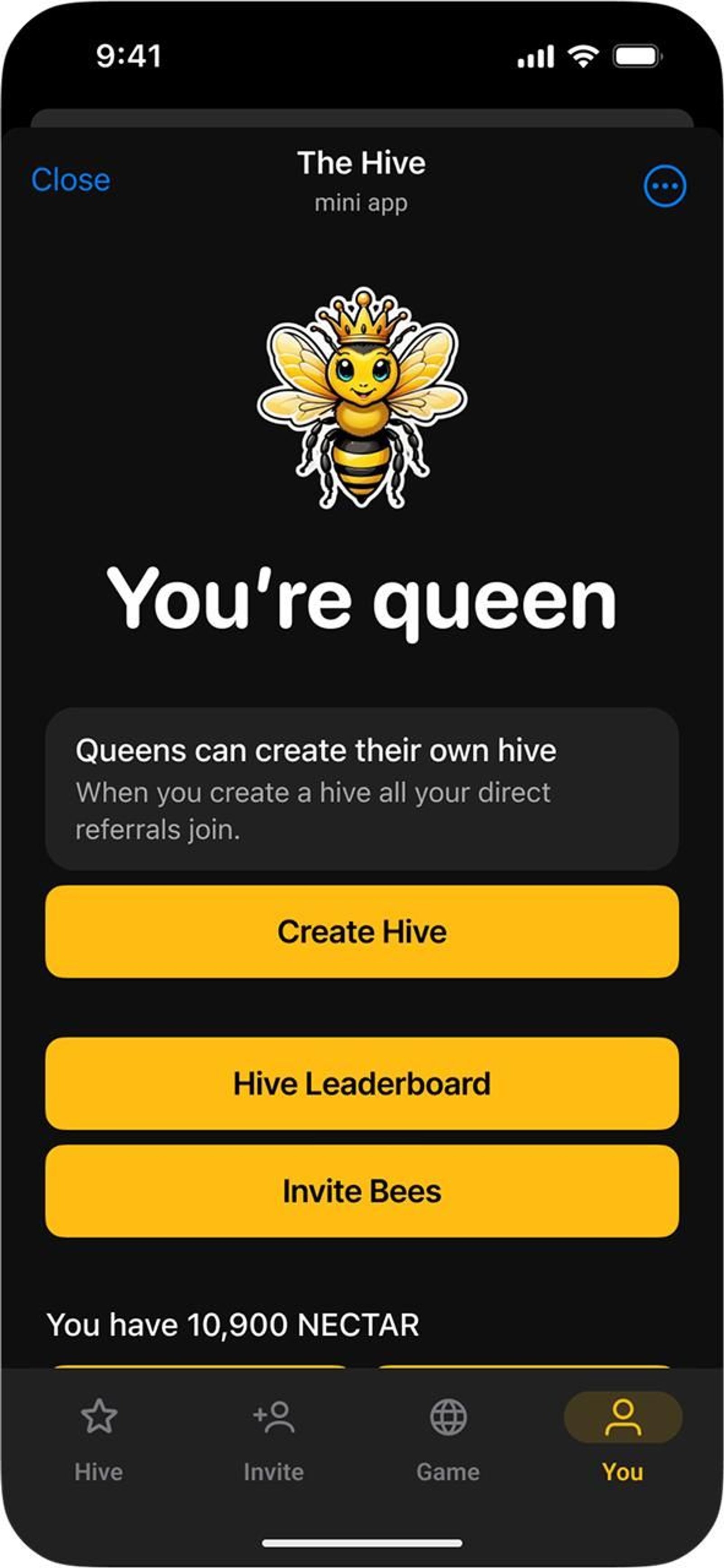The Hive Telegram Screenshot 4
