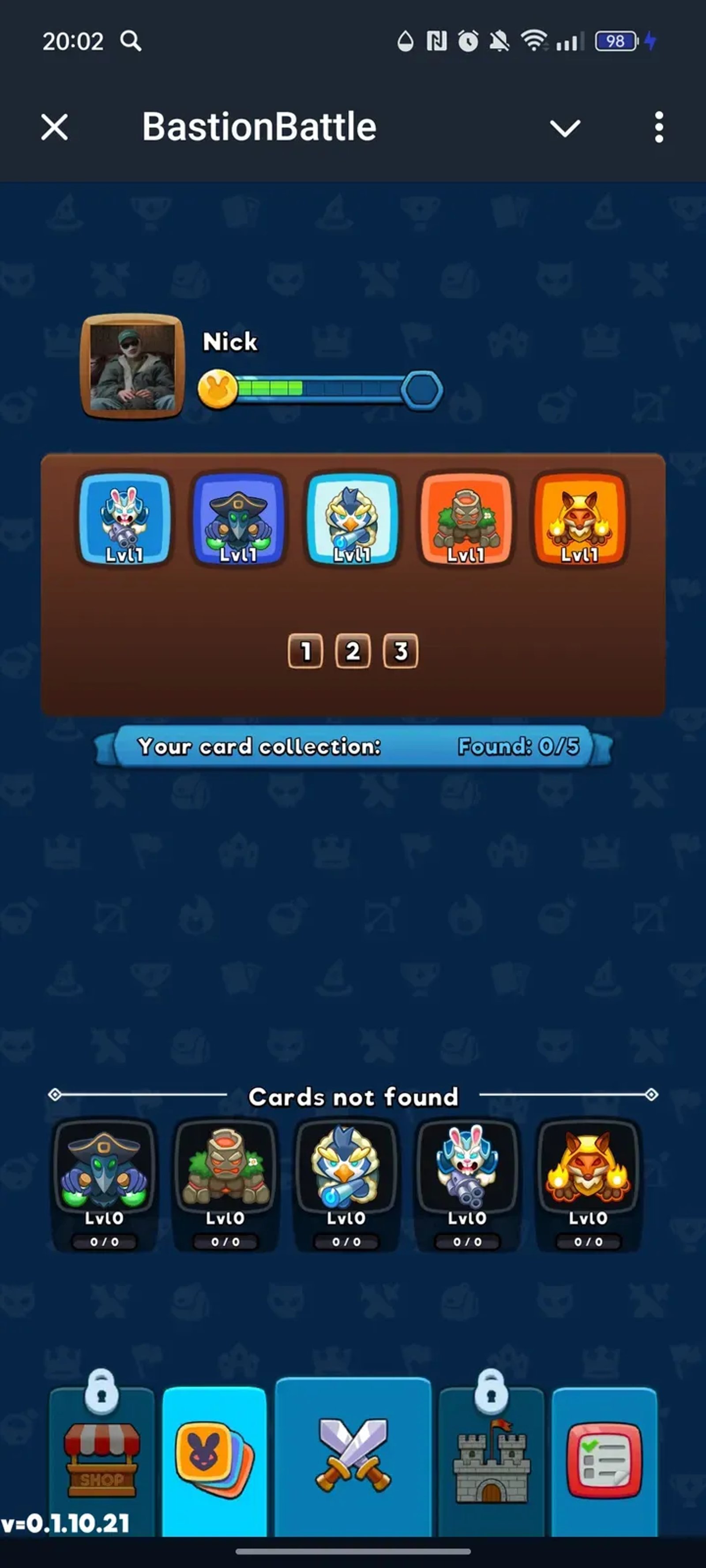 BastionBattle в Телеграм — скриншот 4