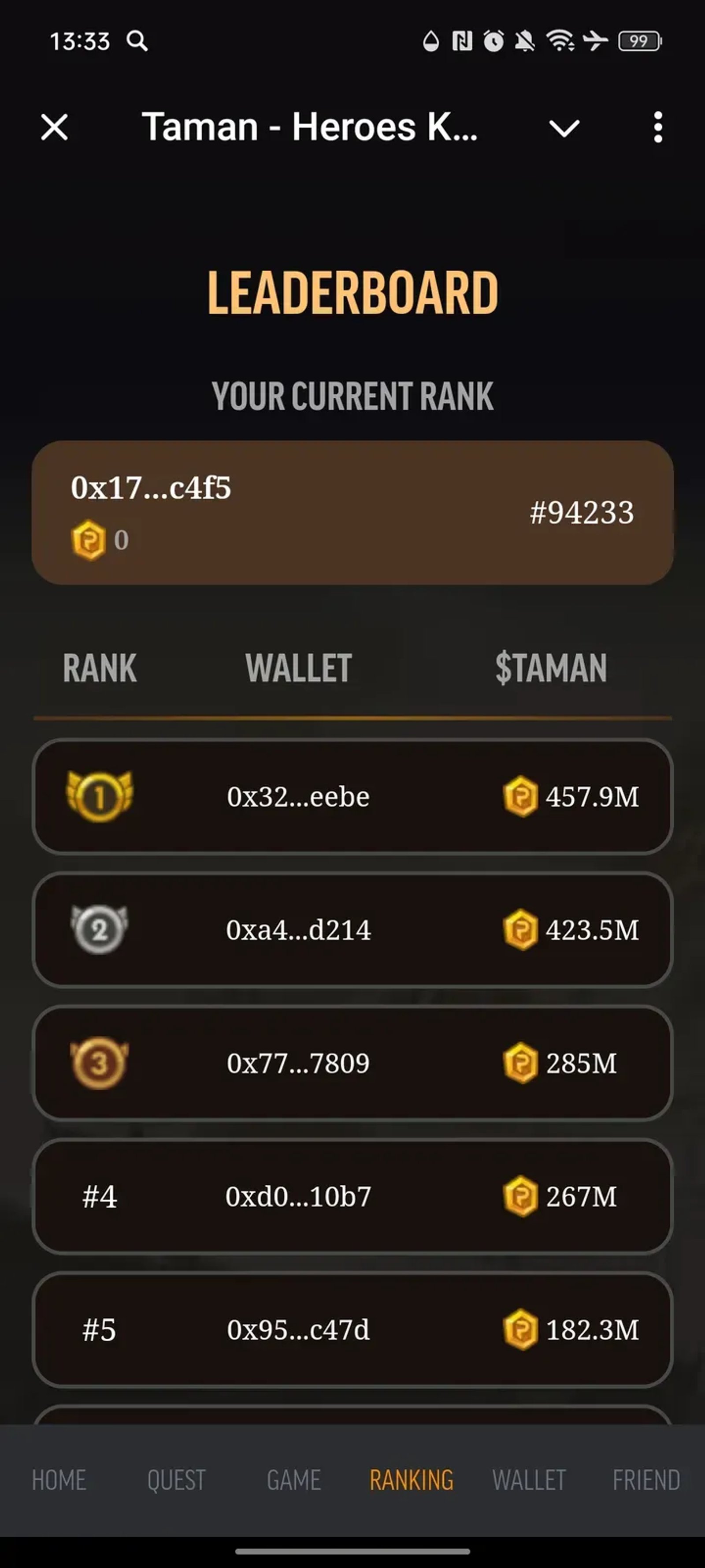 Taman - Heroes Kombat Telegram Screenshot 4