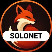 SoloNet Logo Telegram