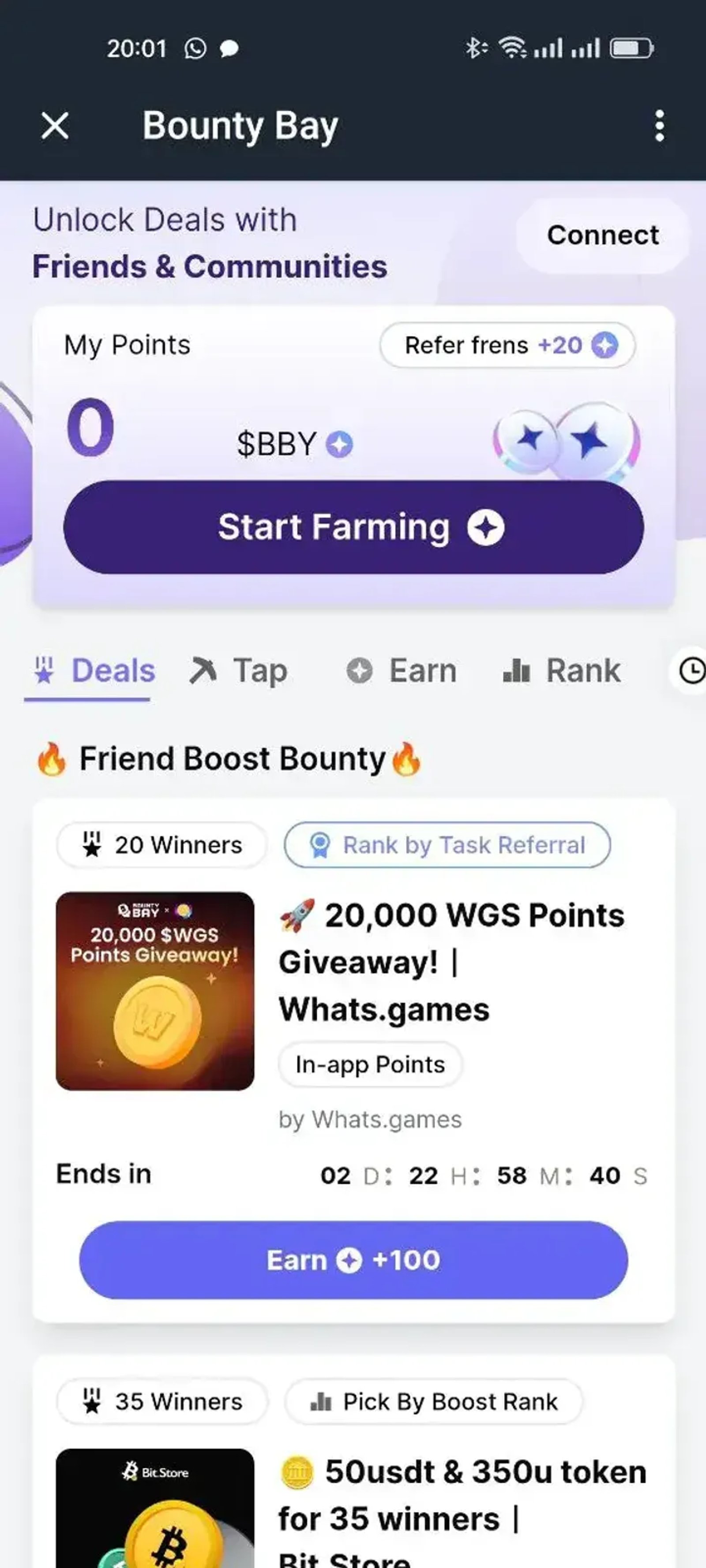 Bounty Bay в Телеграм — скриншот 3