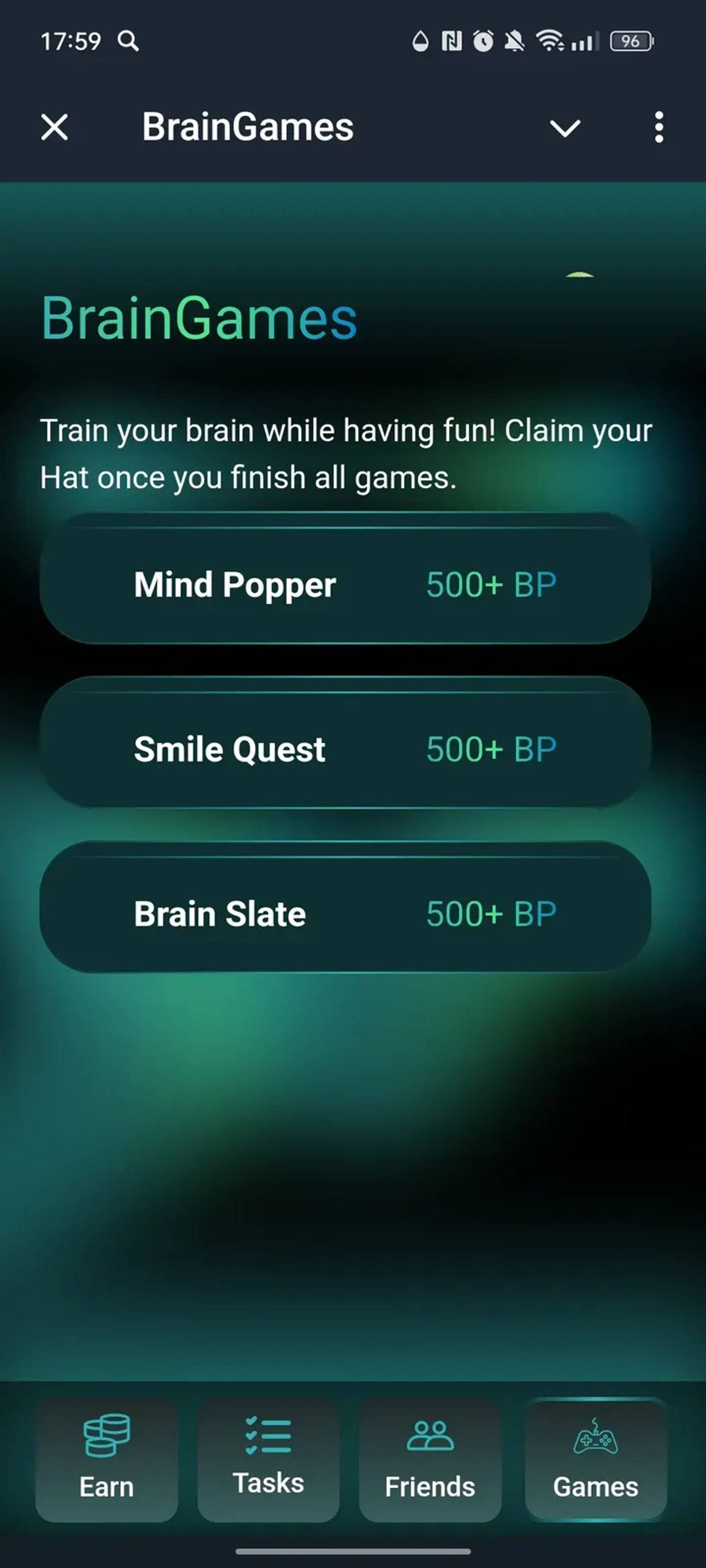 BrainGames в Телеграм — скриншот 4