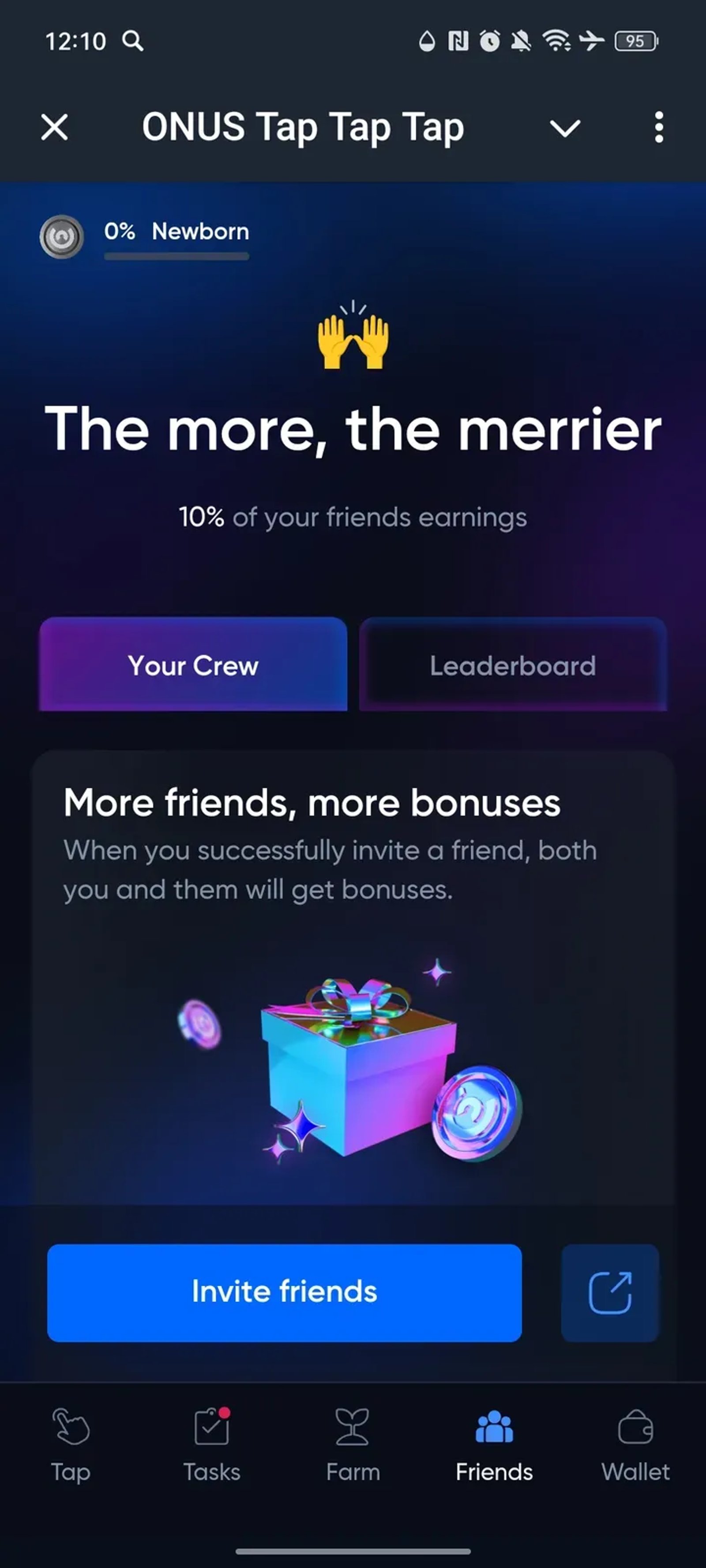 ONUS Exchange Bot в Телеграм — скриншот 4