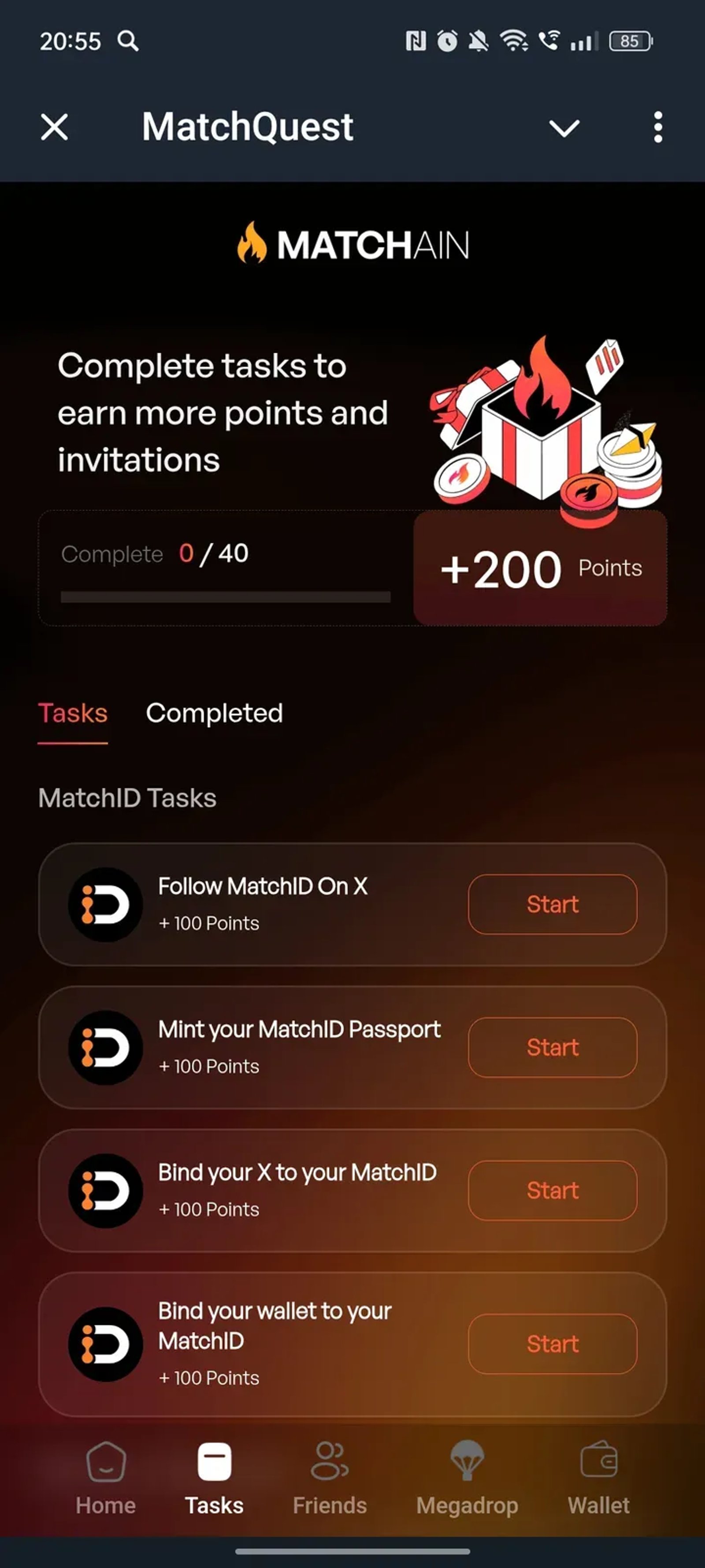 MatchQuest в Телеграм — скриншот 2