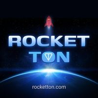 🚀 RocketTON GAME Logo Telegram