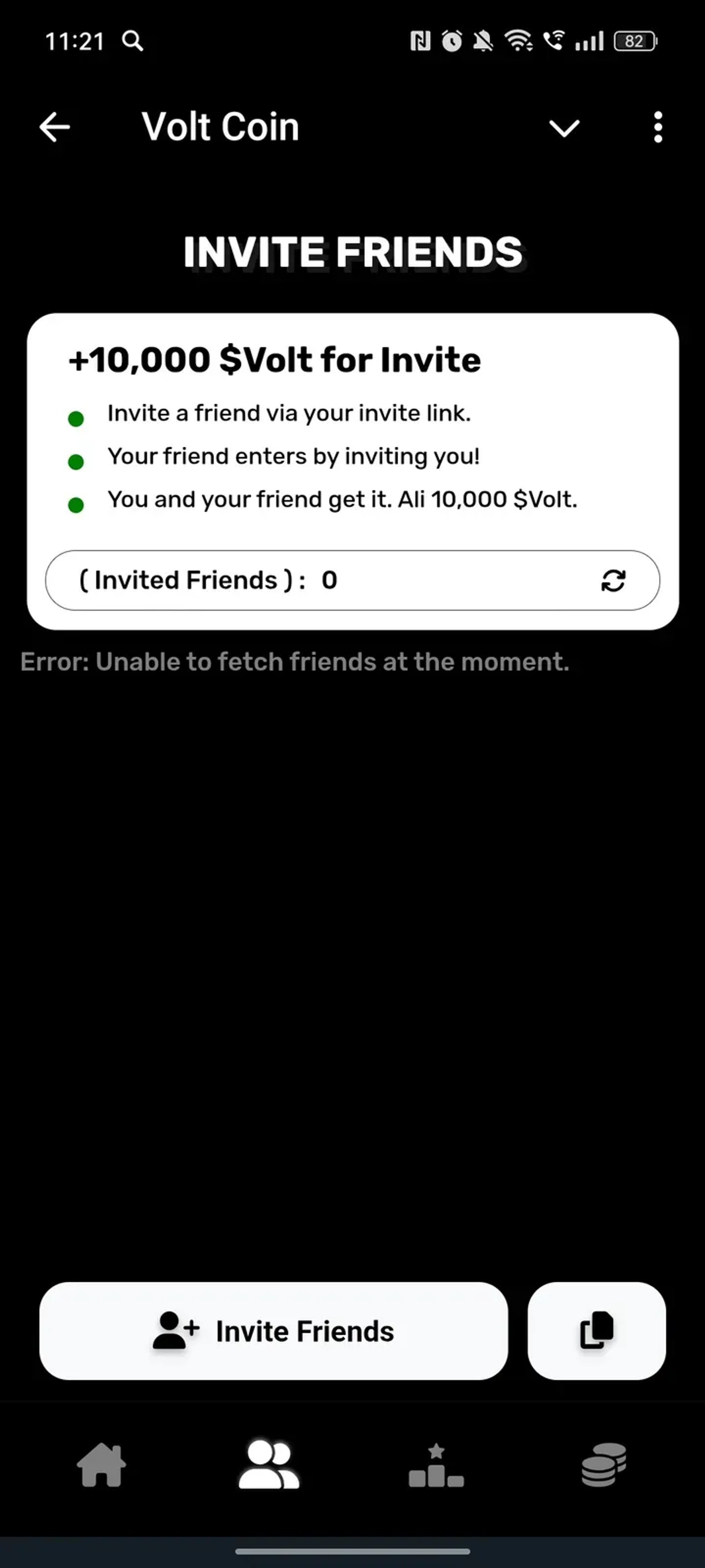 Volt Coin в Телеграм — скриншот 2