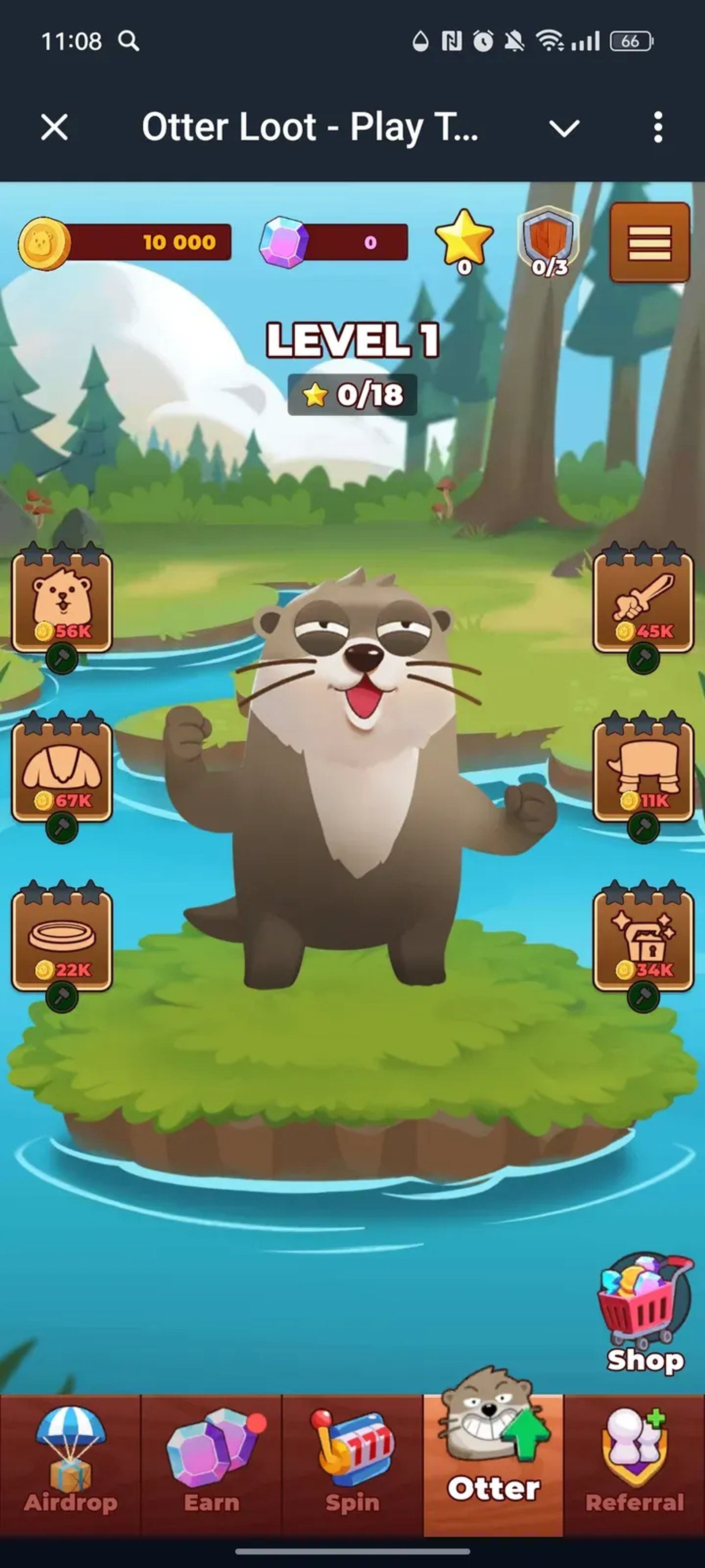 Otter Loot - Play To Airdrop в Телеграм — скриншот 3