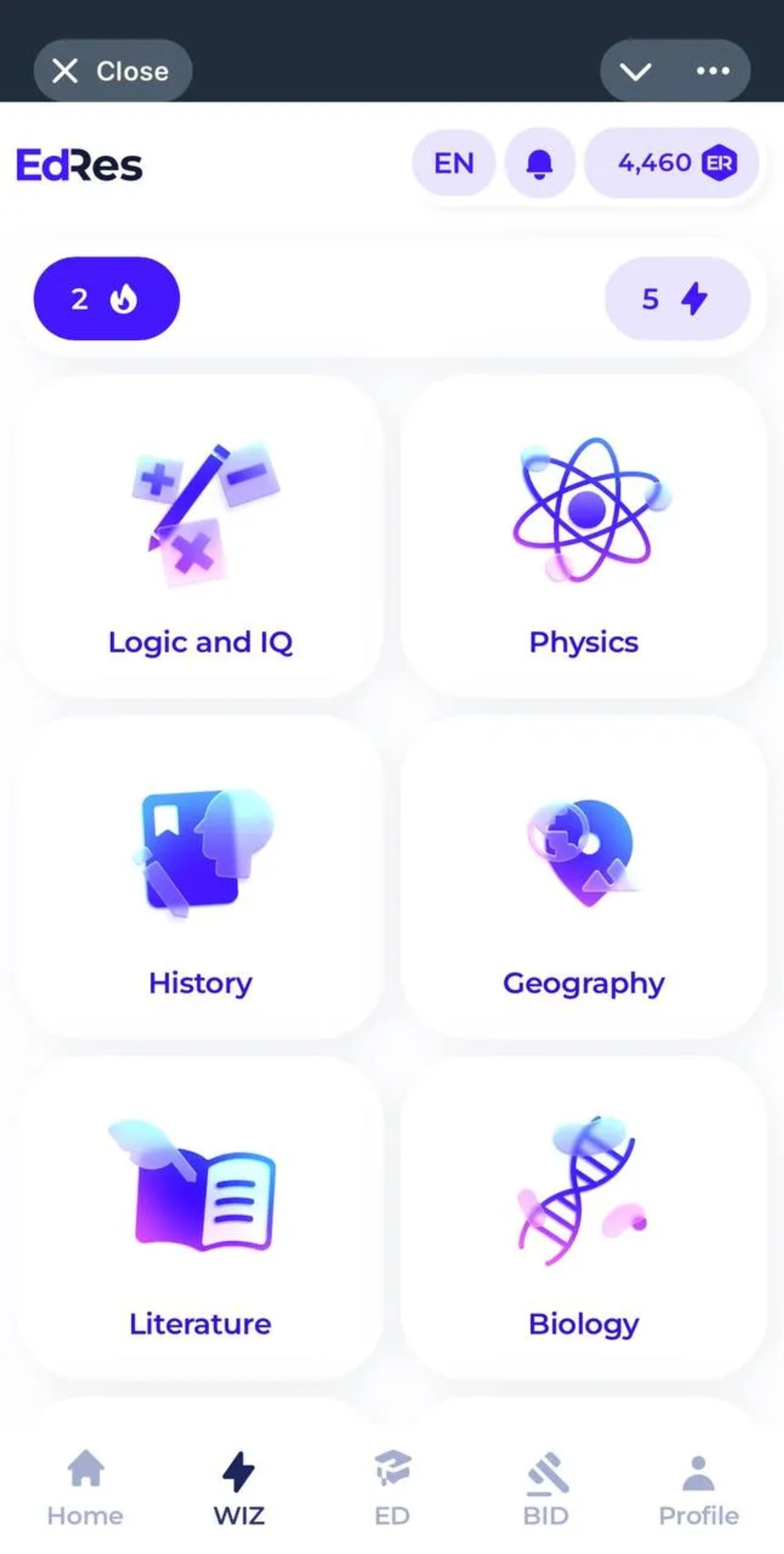 EdRes в Телеграм — скриншот 2