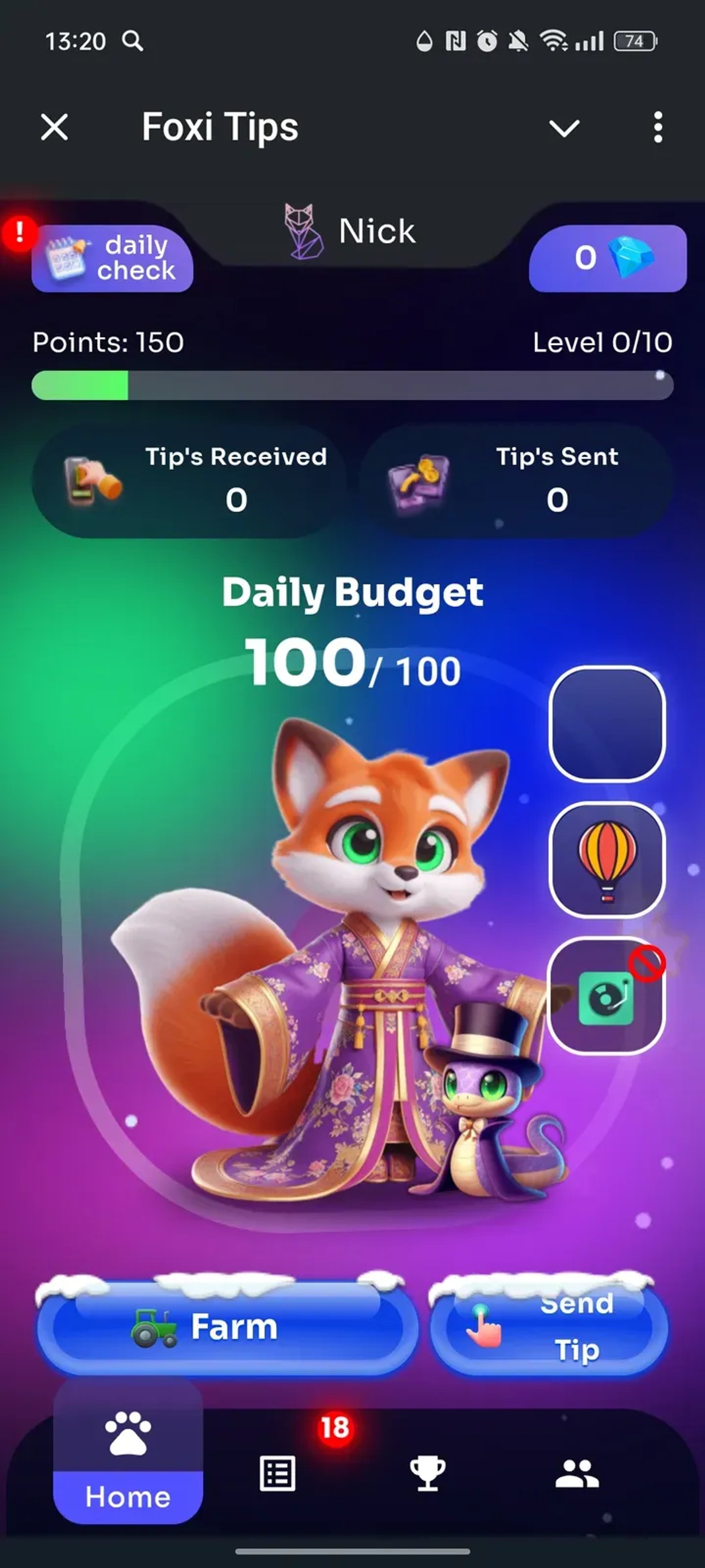 Foxi Tips в Телеграм — скриншот 1