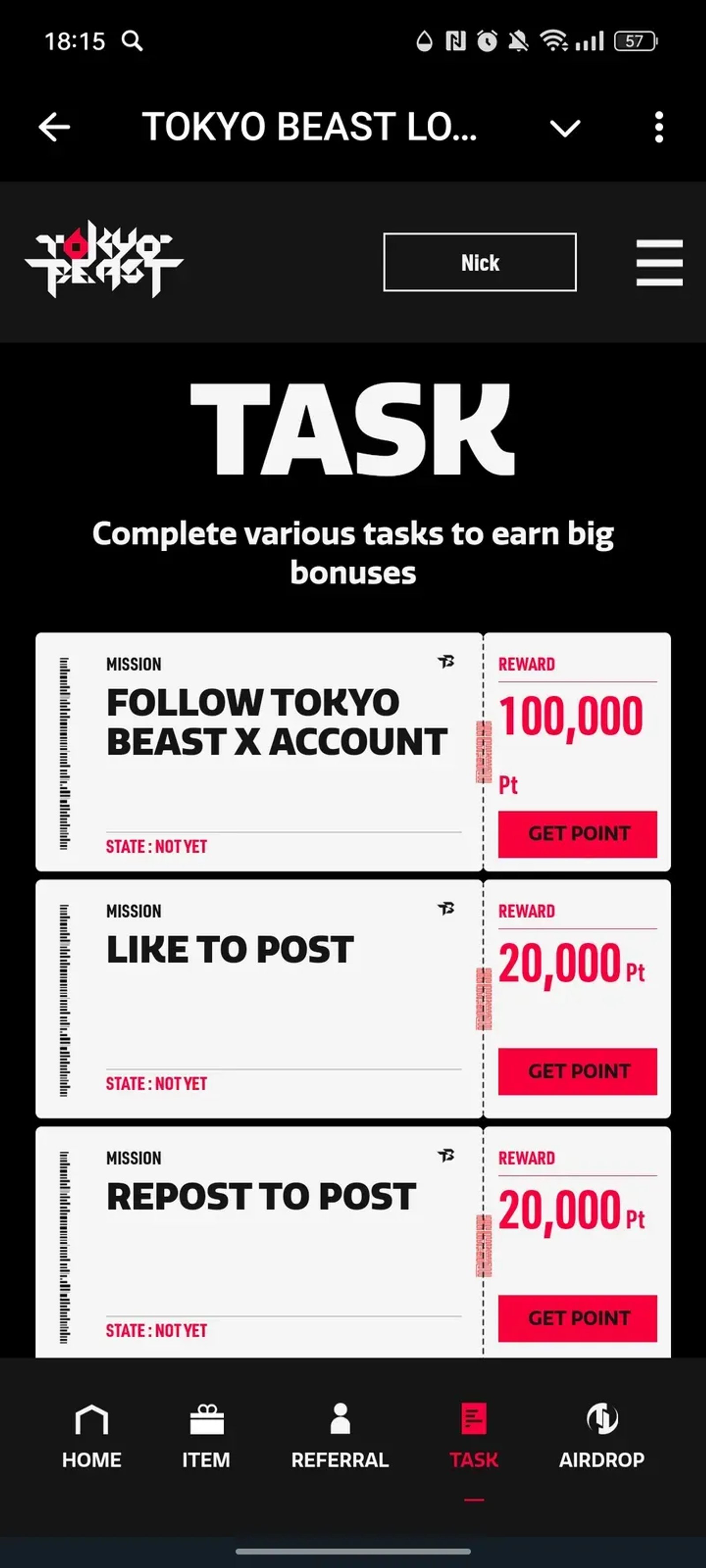 TOKYO BEAST LOVE DROP в Телеграм — скриншот 4