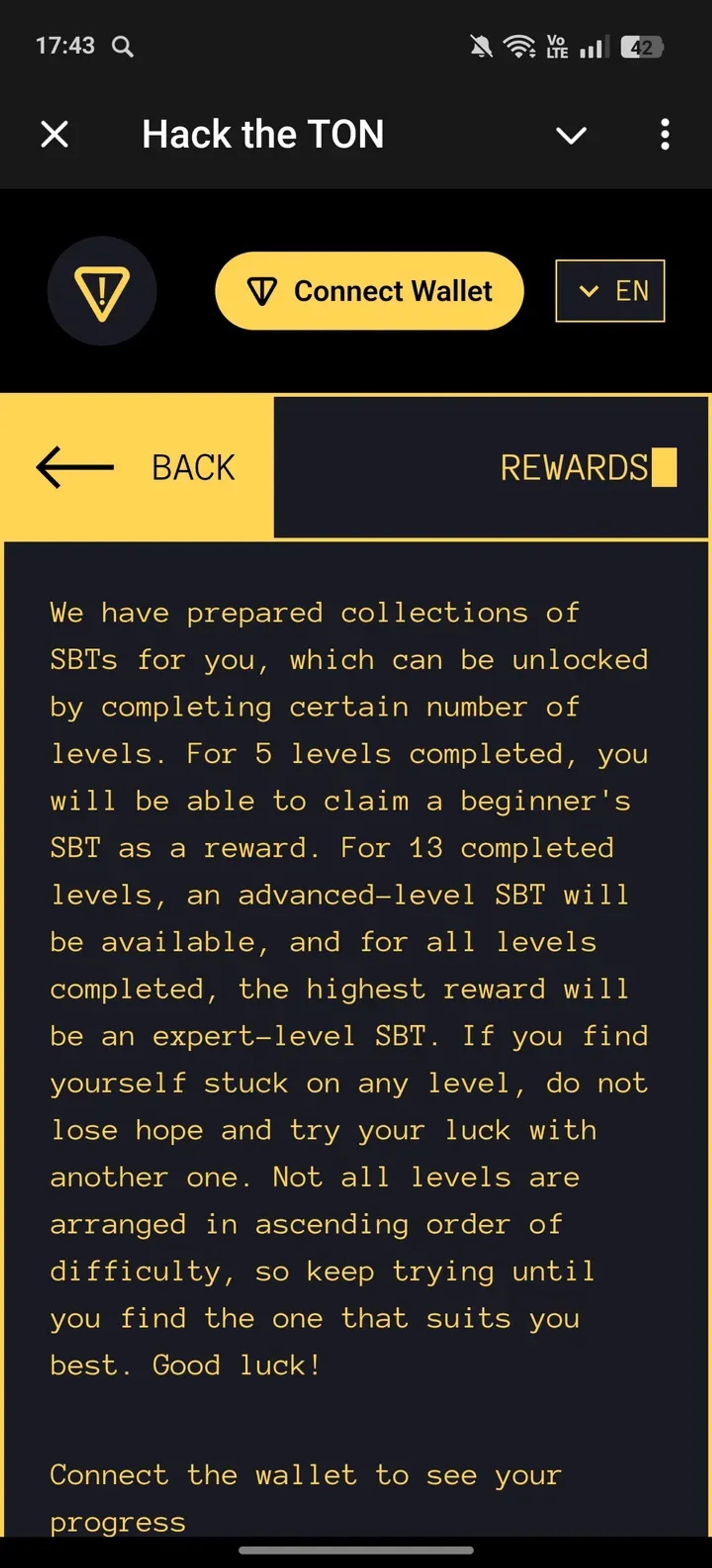 Hack the TON Telegram Screenshot 3