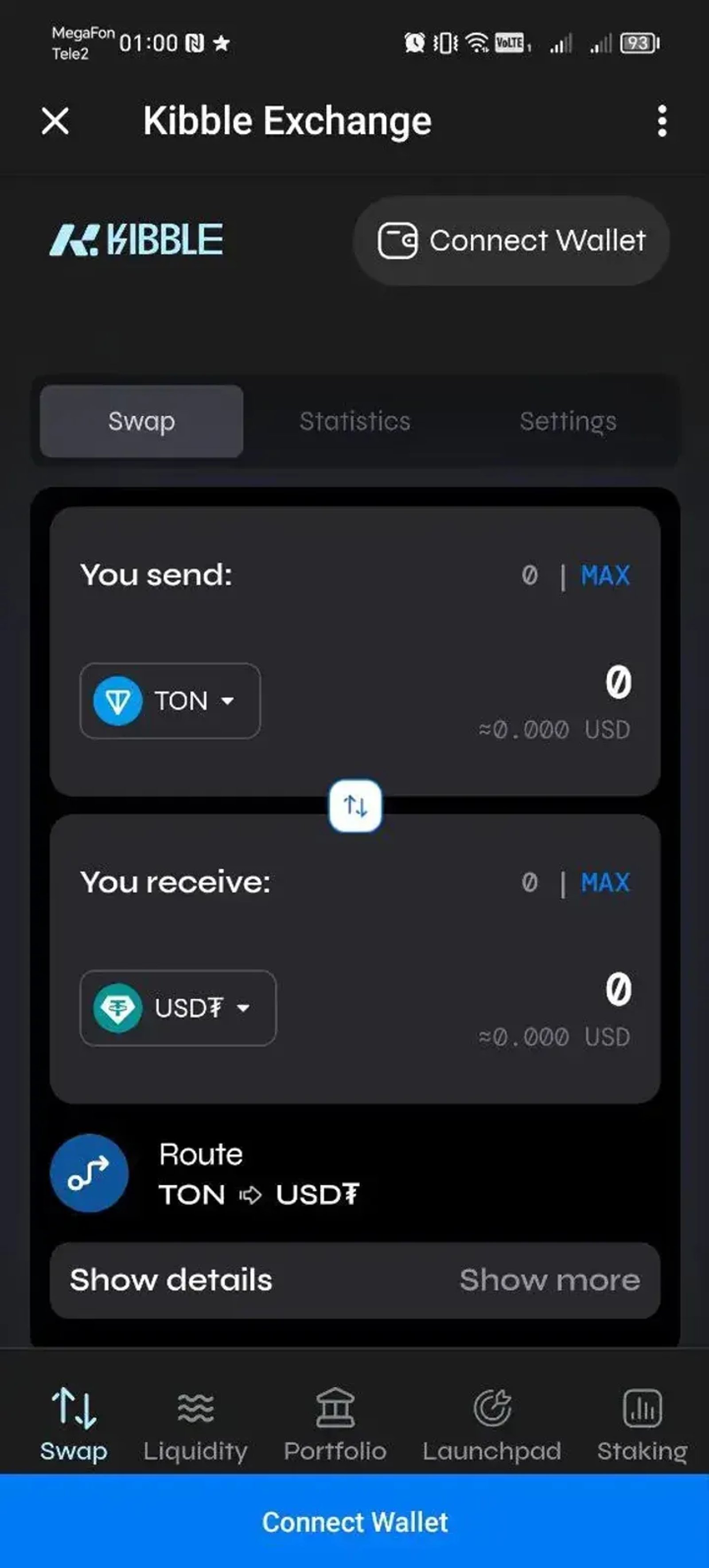 Kibble Exchange в Телеграм — скриншот 3