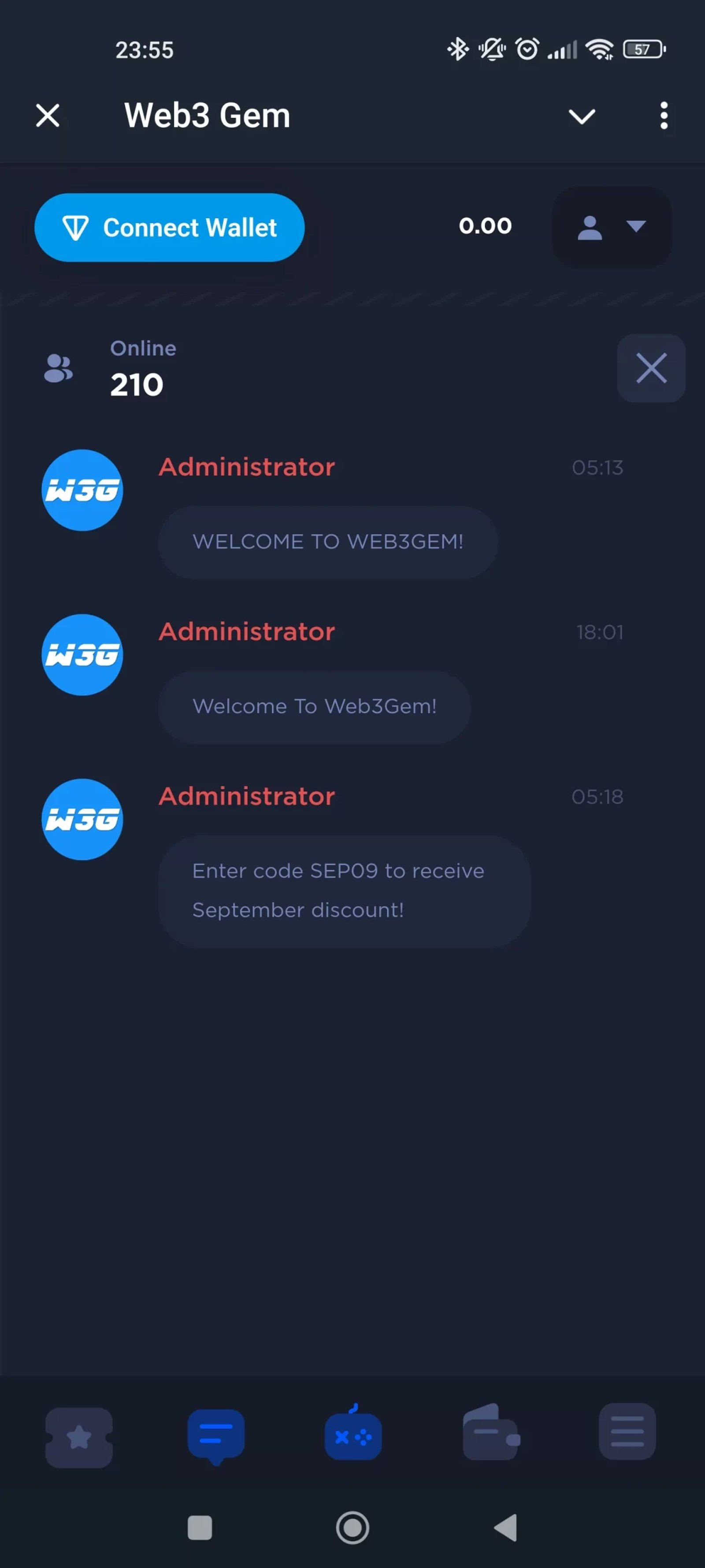 Web3 Gem Чат