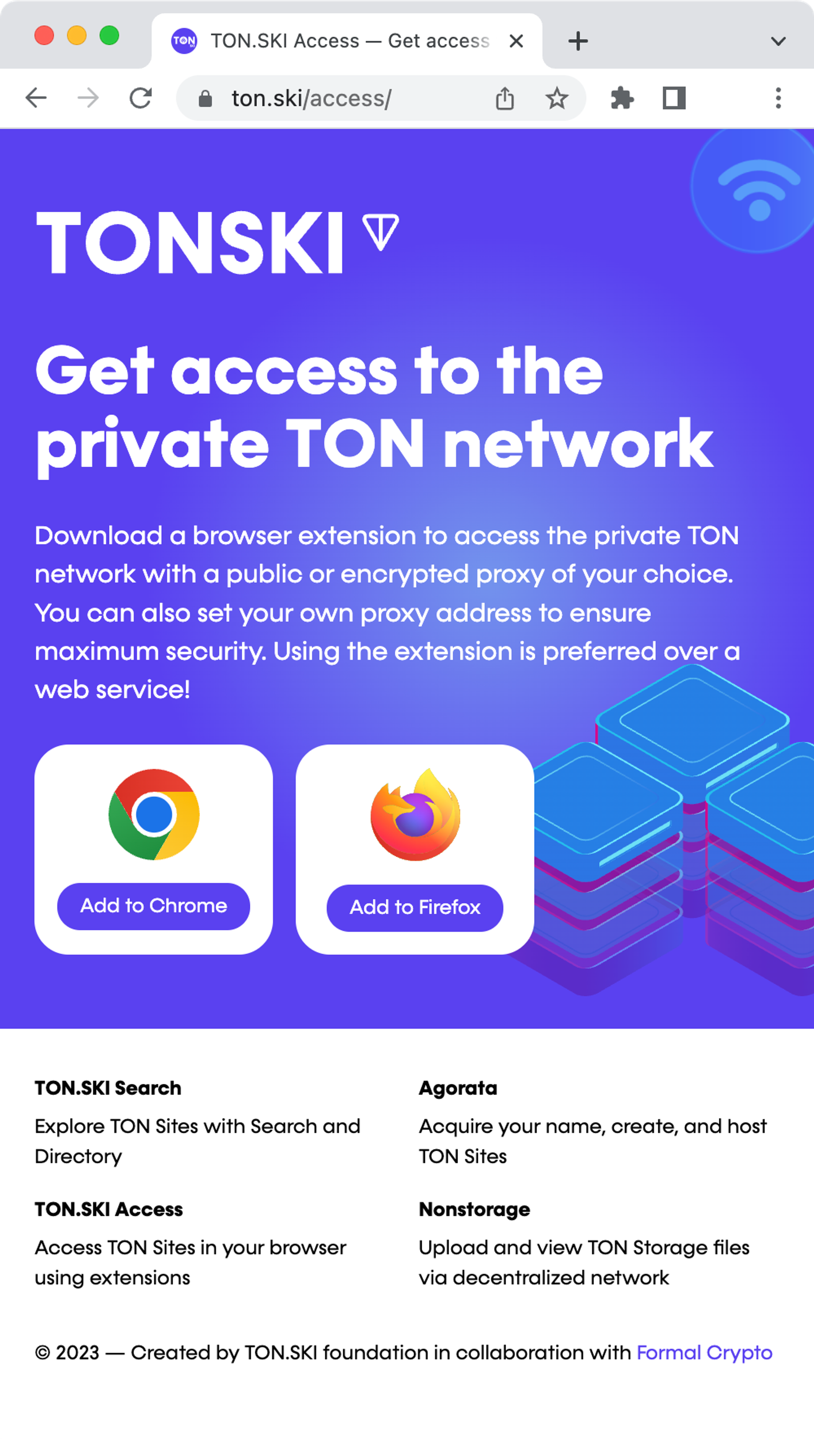 TON.SKI Access в Телеграм — скриншот 3