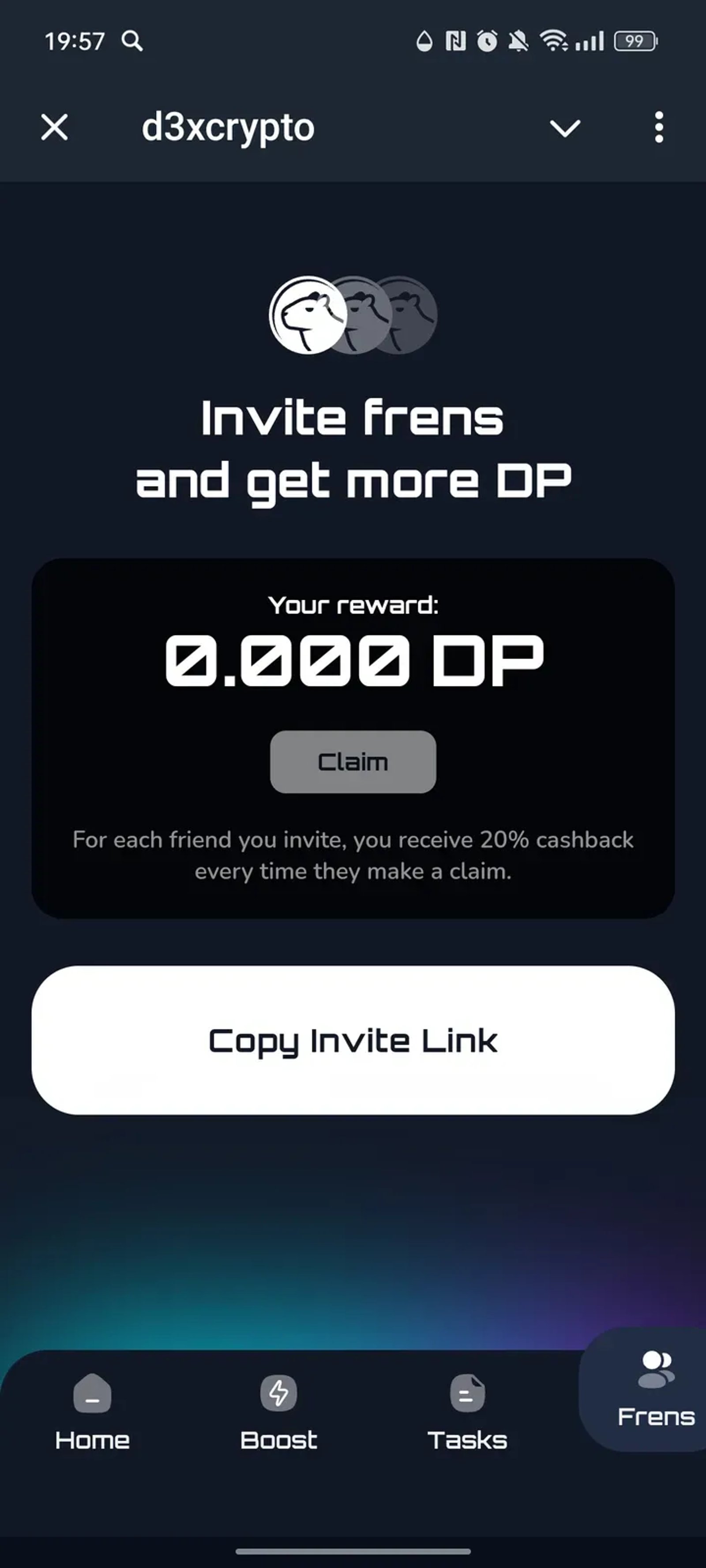 D3Xchange в Телеграм — скриншот 4