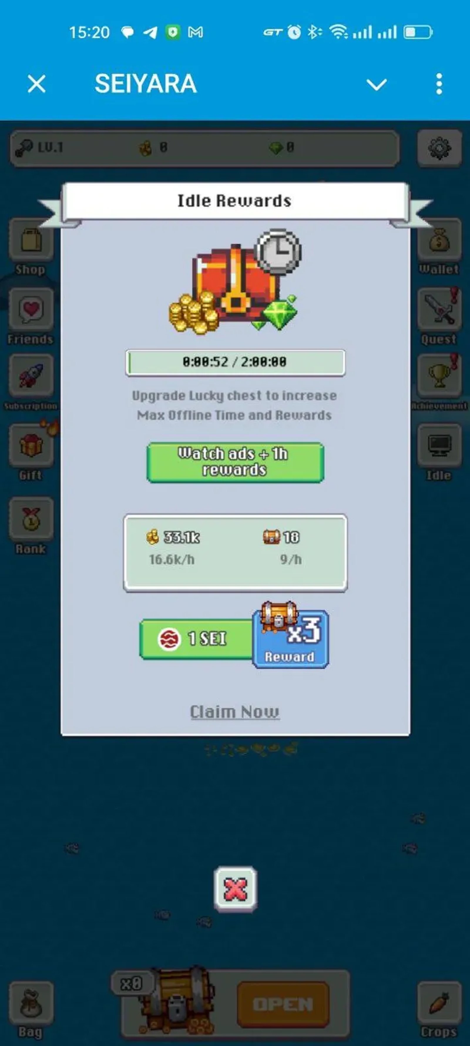 SEIYARA Telegram Screenshot 1