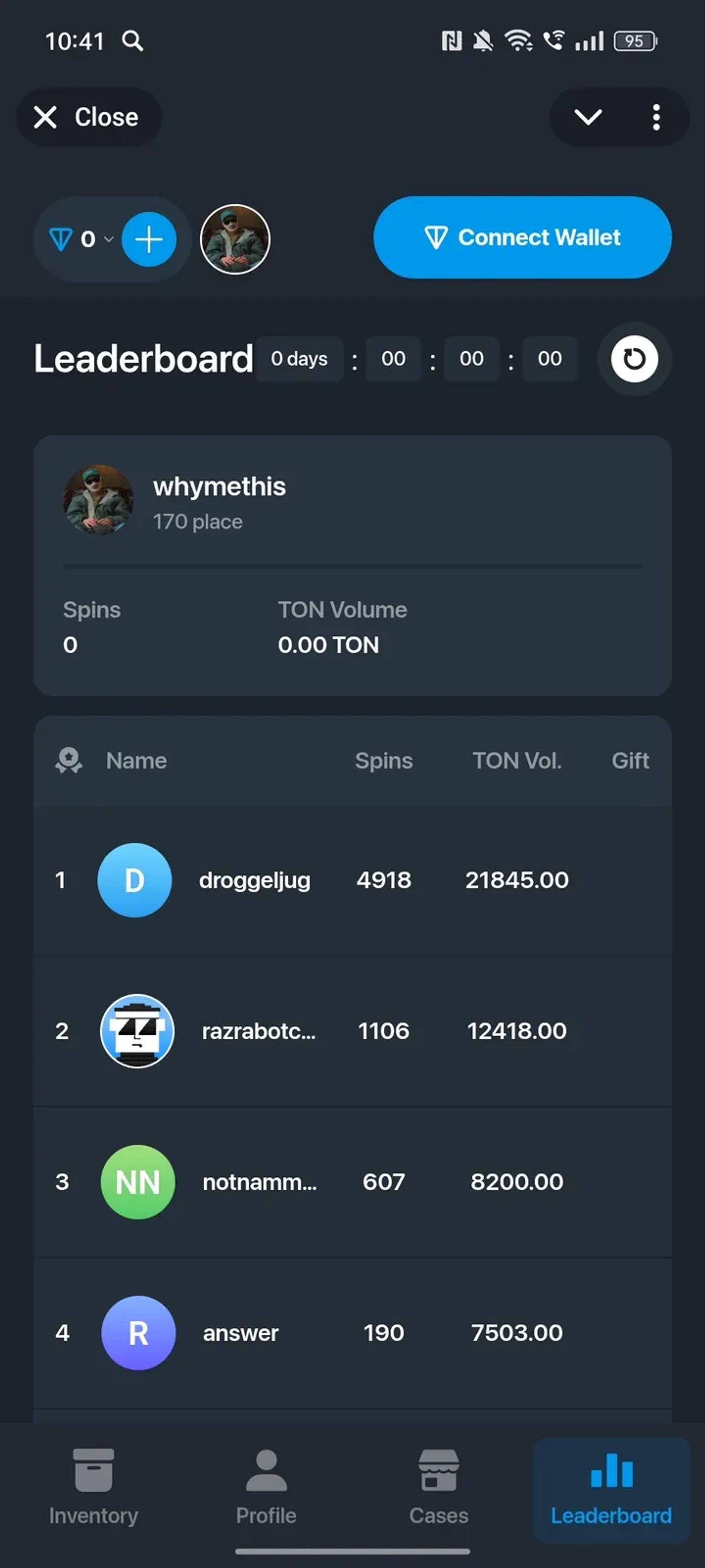 1CASE в Телеграм — скриншот 3