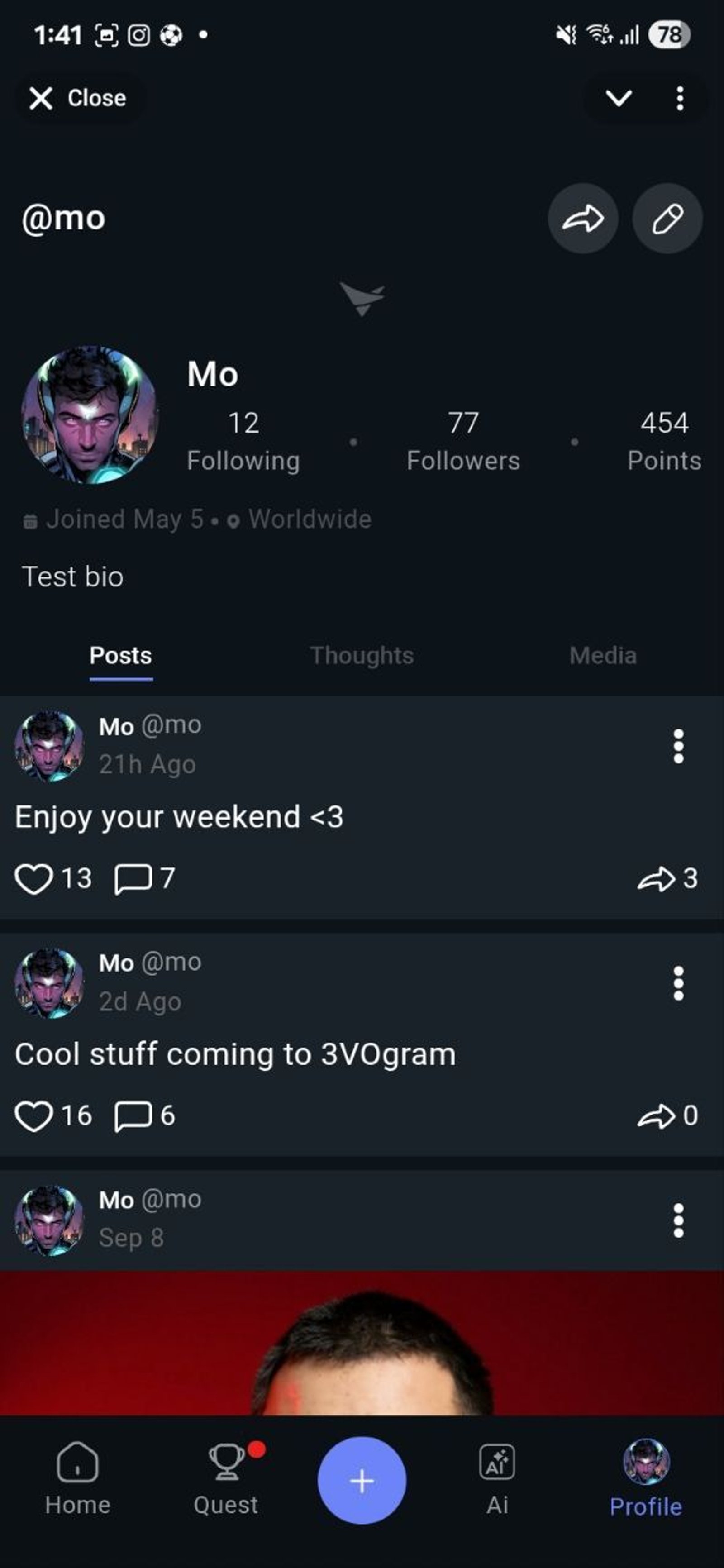 3VOgram Telegram Screenshot 3