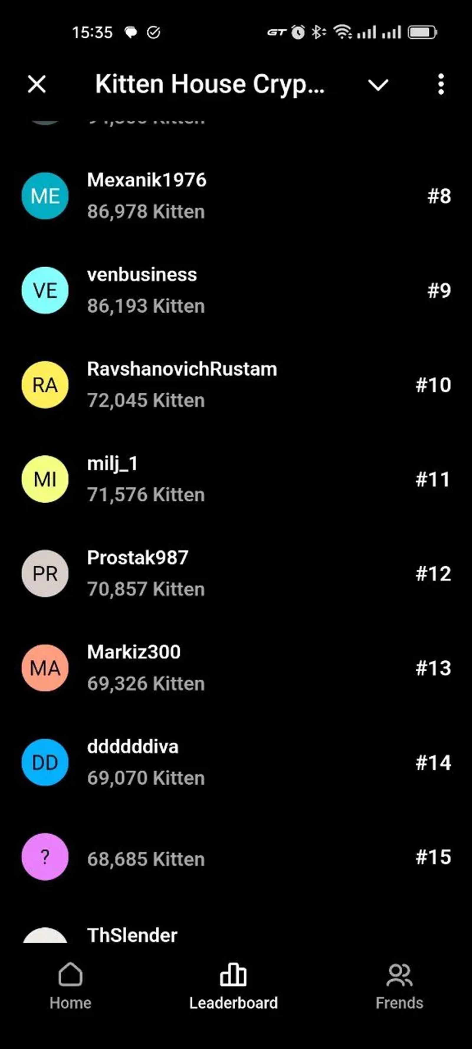 Kitten House Crypto в Телеграм — скриншот 2
